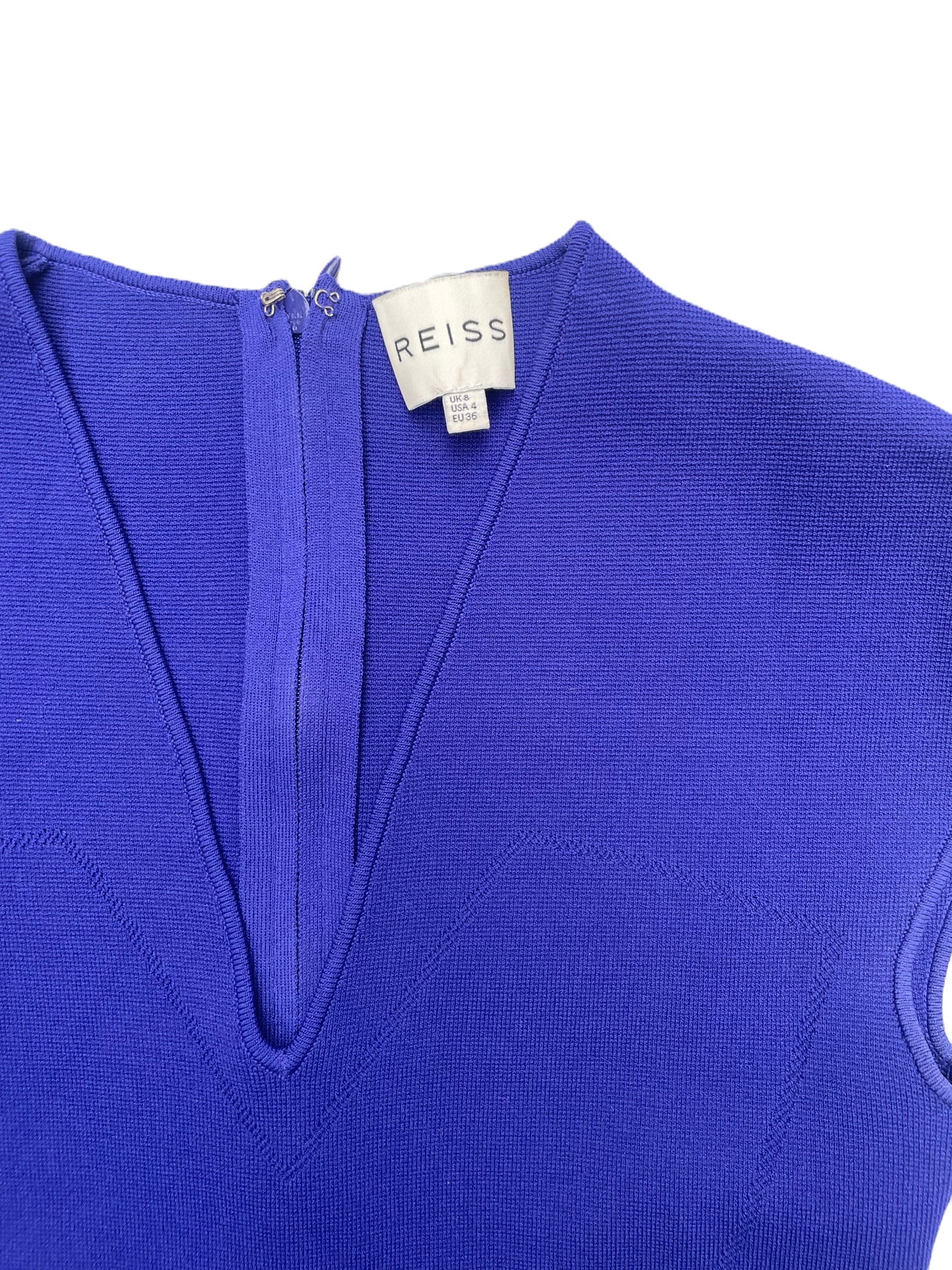 Reiss Royal Blue Cocktail Dress UK 8 image 3