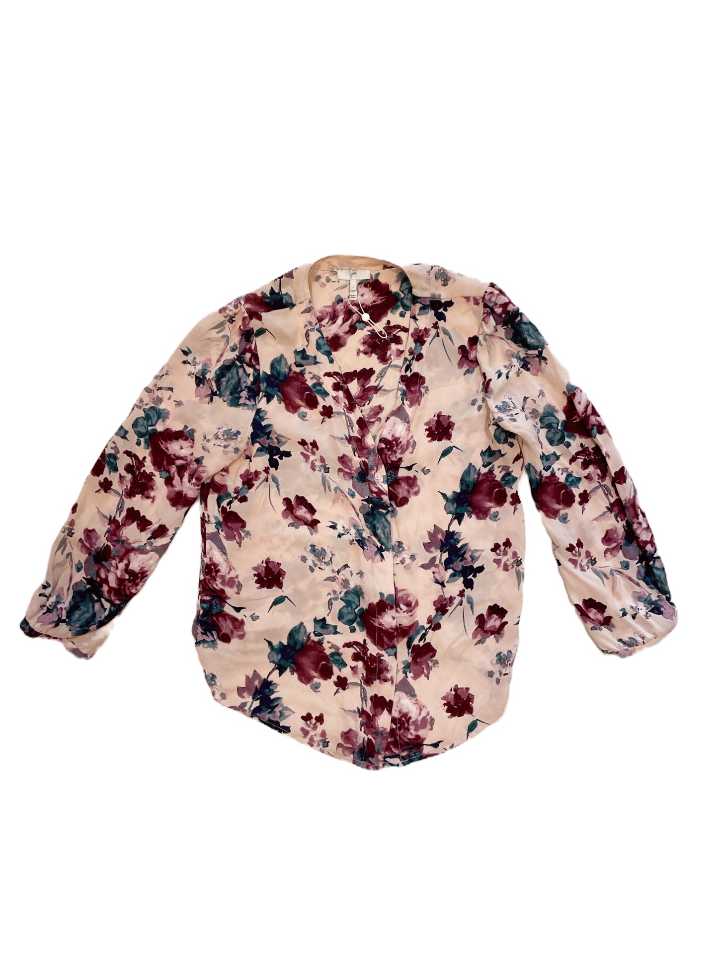 Joie Silk Floral Shirt S image 0