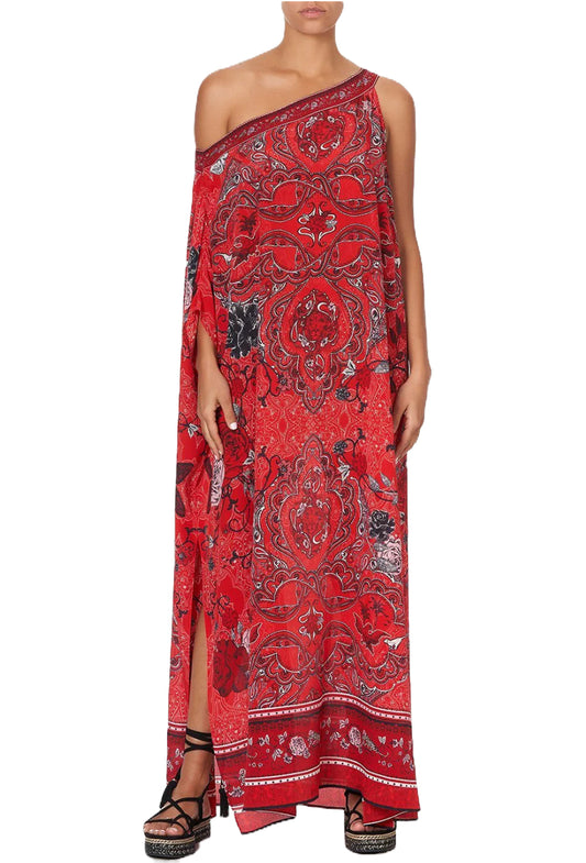 Camilla One Shoulder Kaftan With Neckband S/M image 0