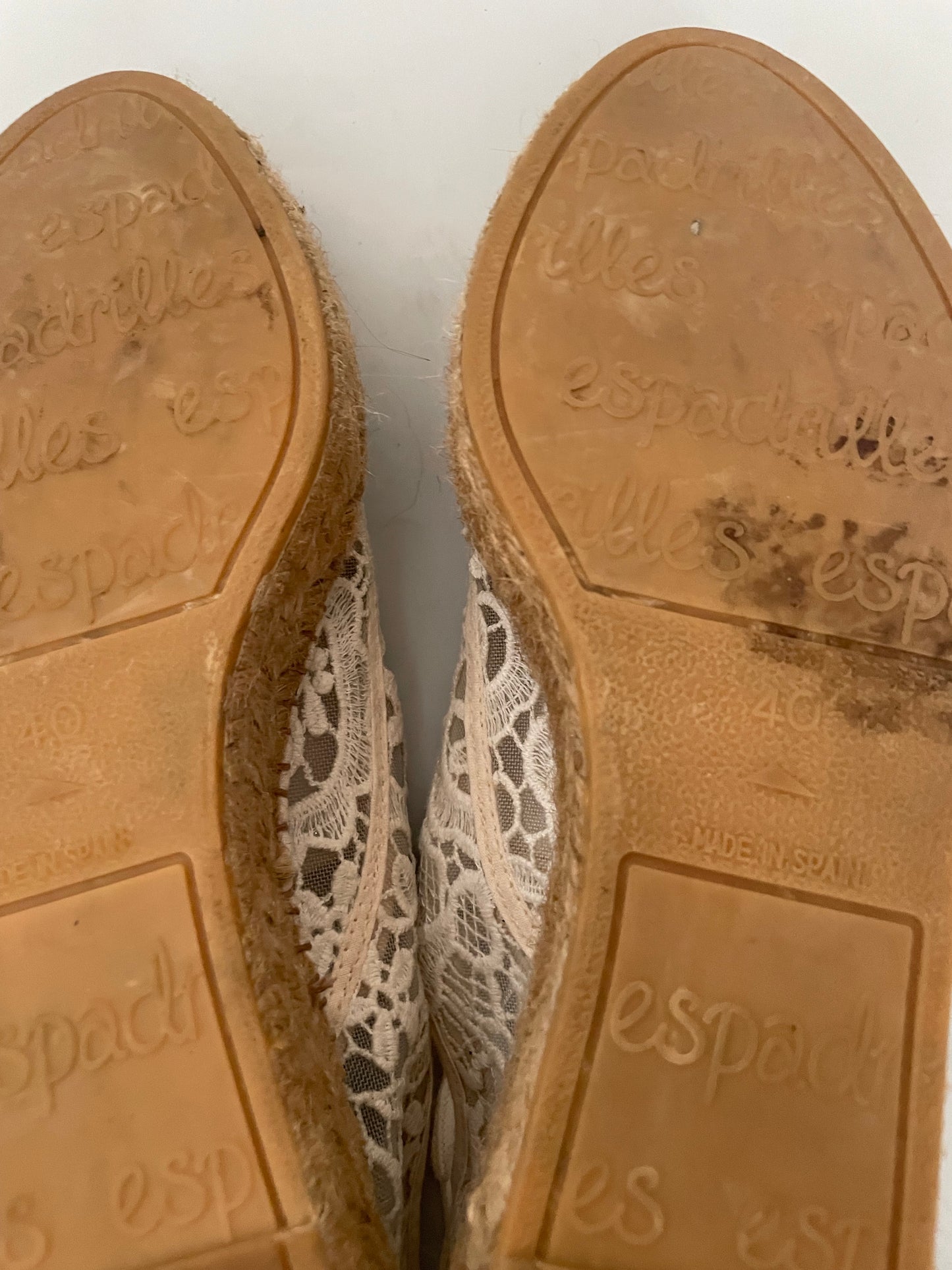 Gaimo Lace Espadrilles UK 7 image 2
