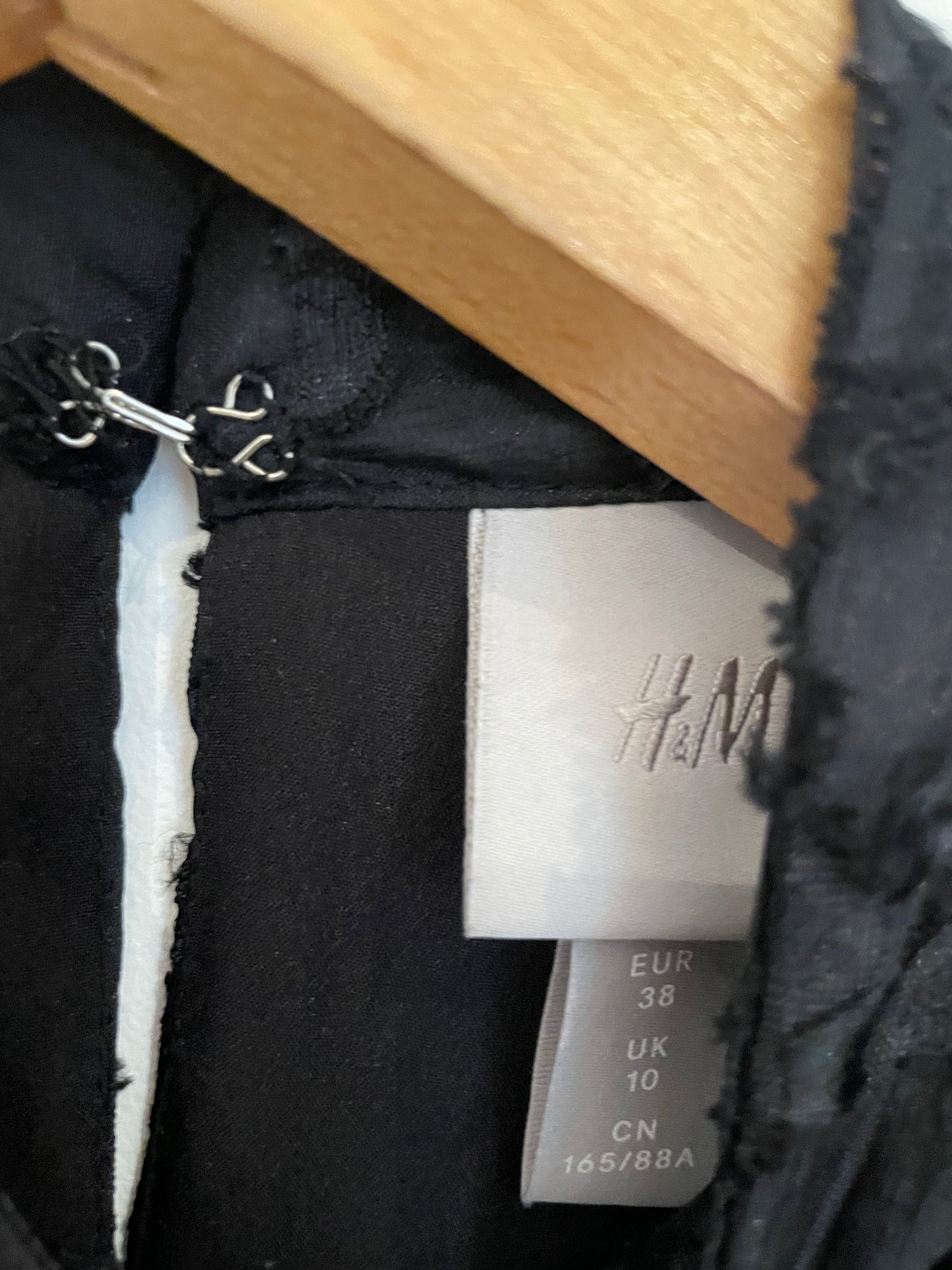 H&M Jacquard Weave Dress UK 10 image 3