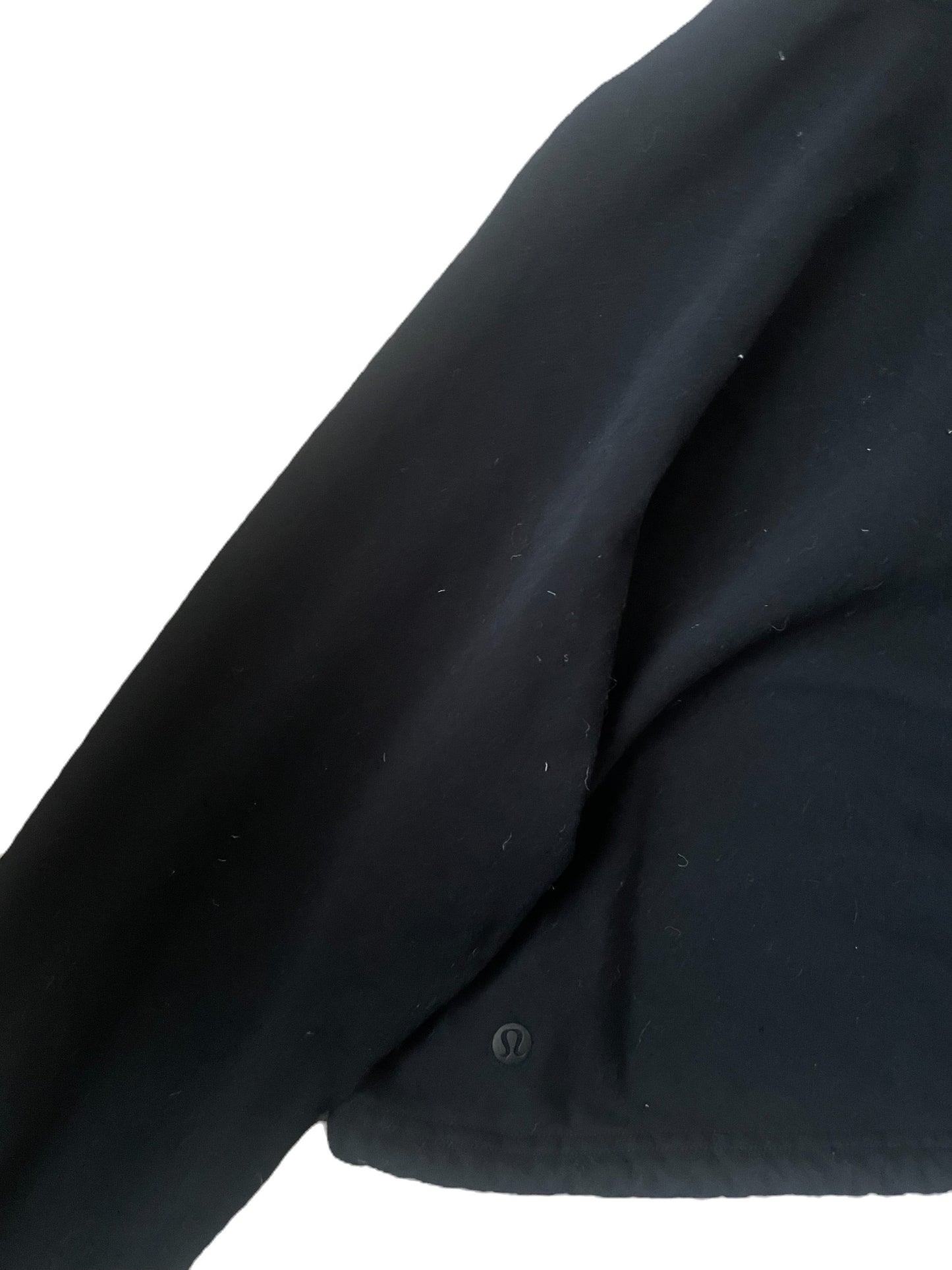 Lululemon Black Cropped Hoodie S image 2