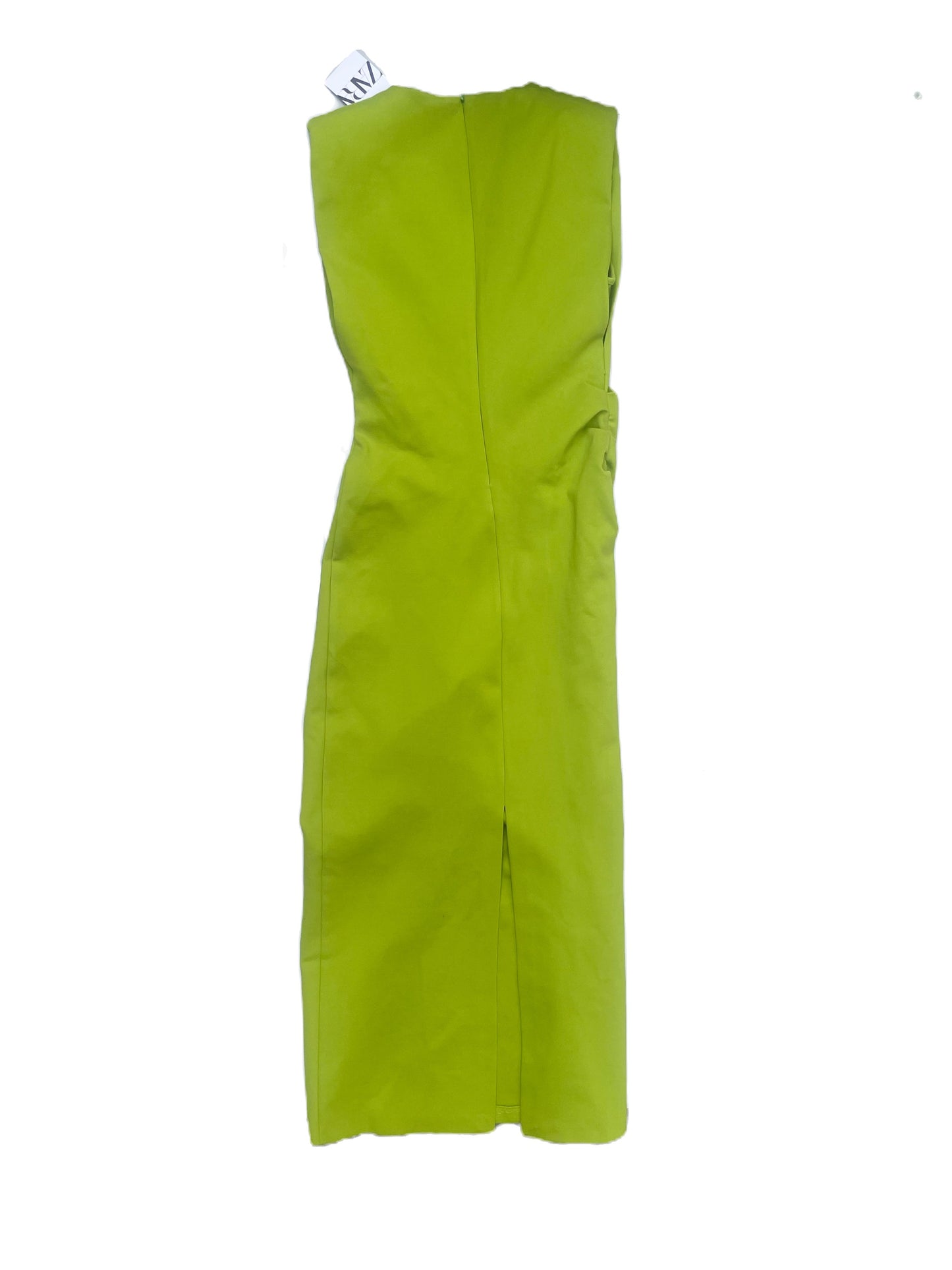 New with Tags Zara Lime Green Dress S image 2