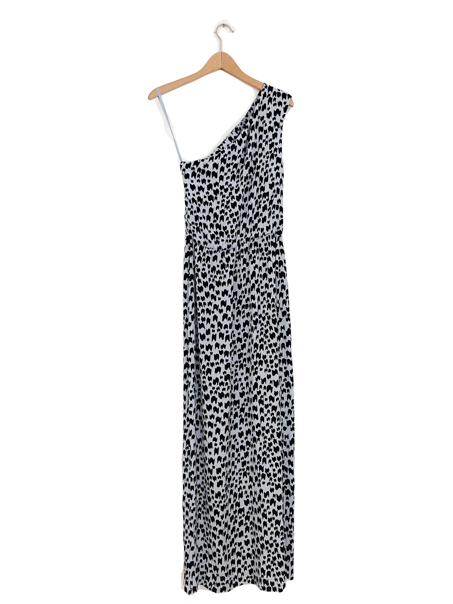 Diane Von Furstenberg One Shoulder Dress UK 8 image 1