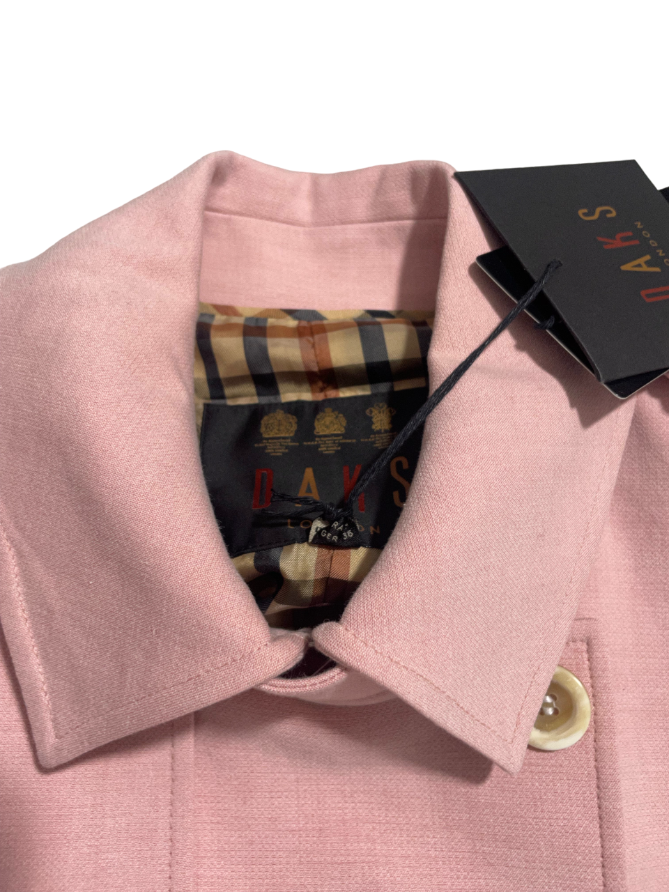 New with Tags Daks Cropped Trench UK 10 image 3