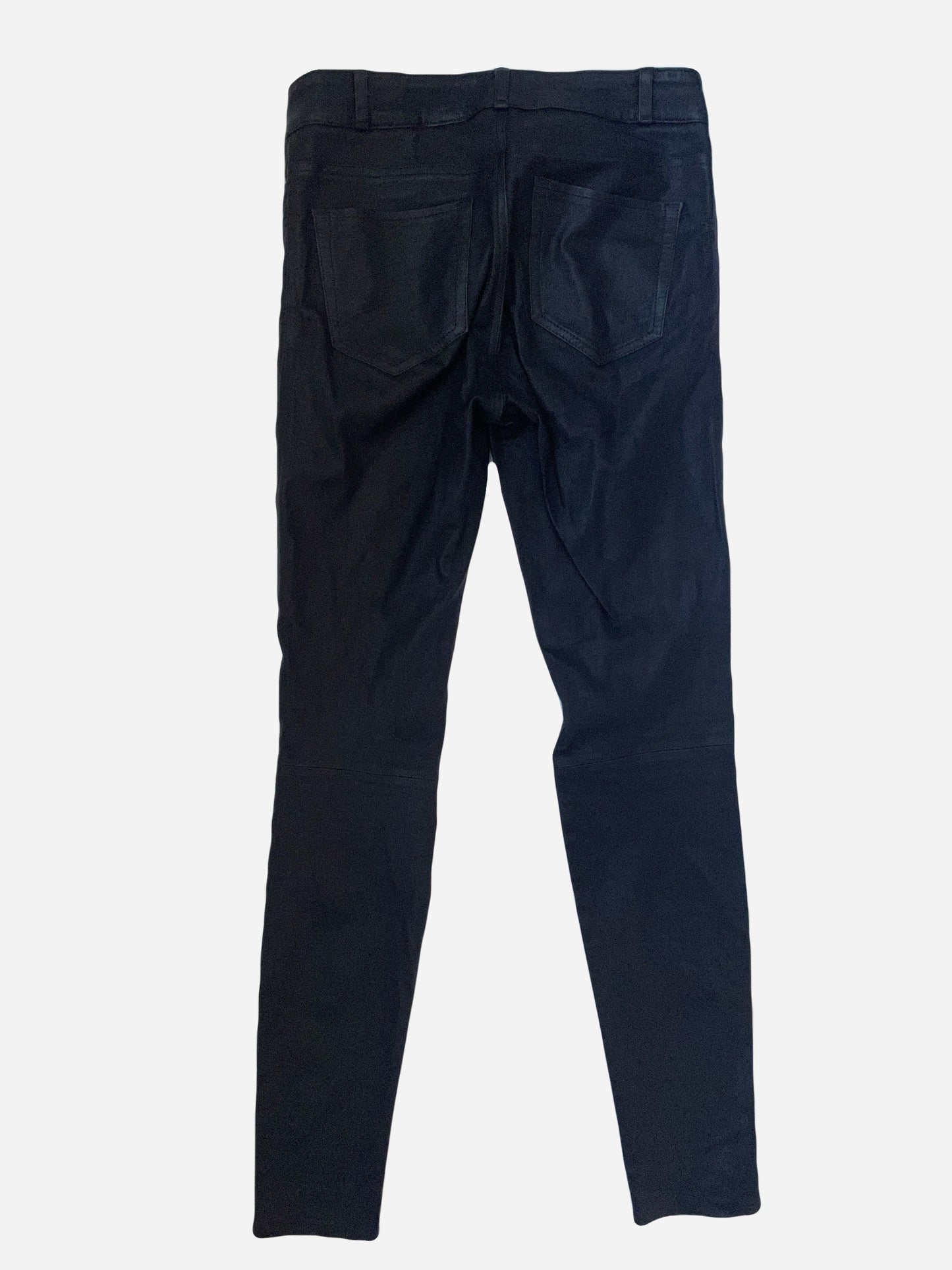 H&M Leather Trousers UK 4 image 1