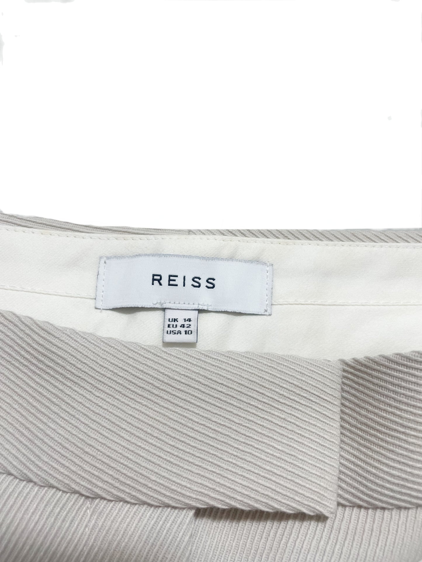Reiss Twill Cropped Trousers UK 14 image 4