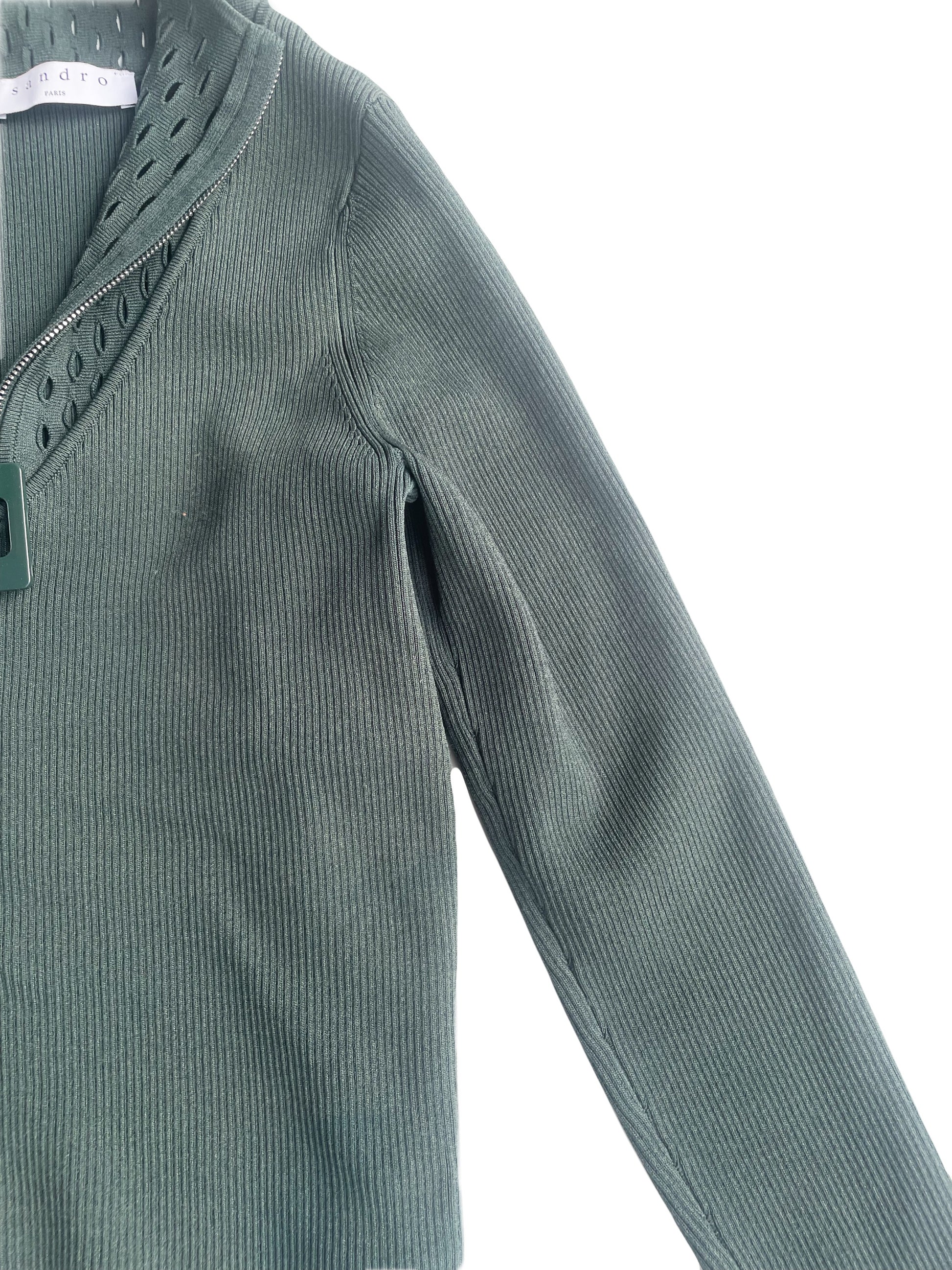 Sandro Green Knit XS/S image 2