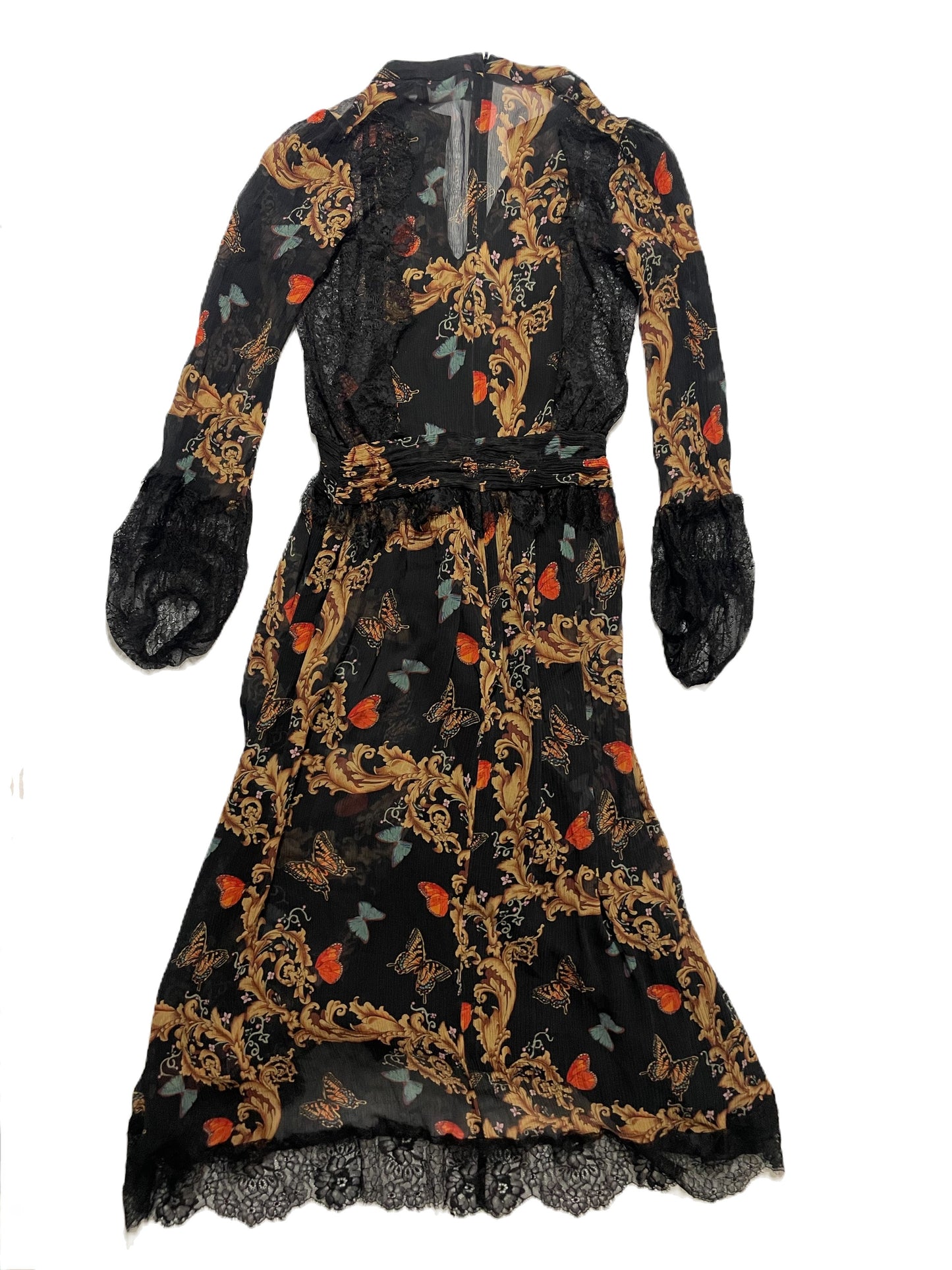 The Kooples Silk Print Dress S image 2