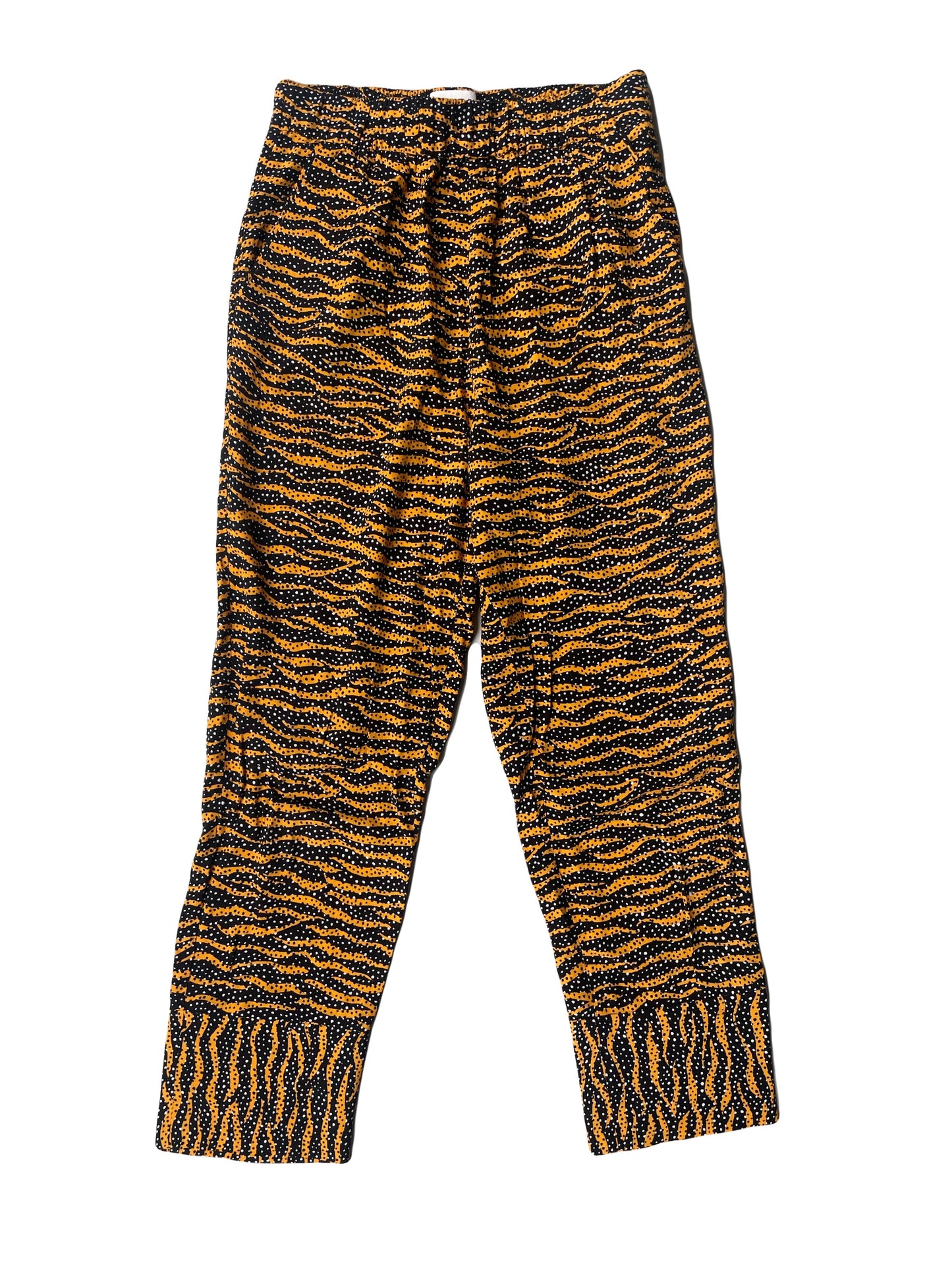 Bimba Y Lola Printed Trousers UK 10 image 0