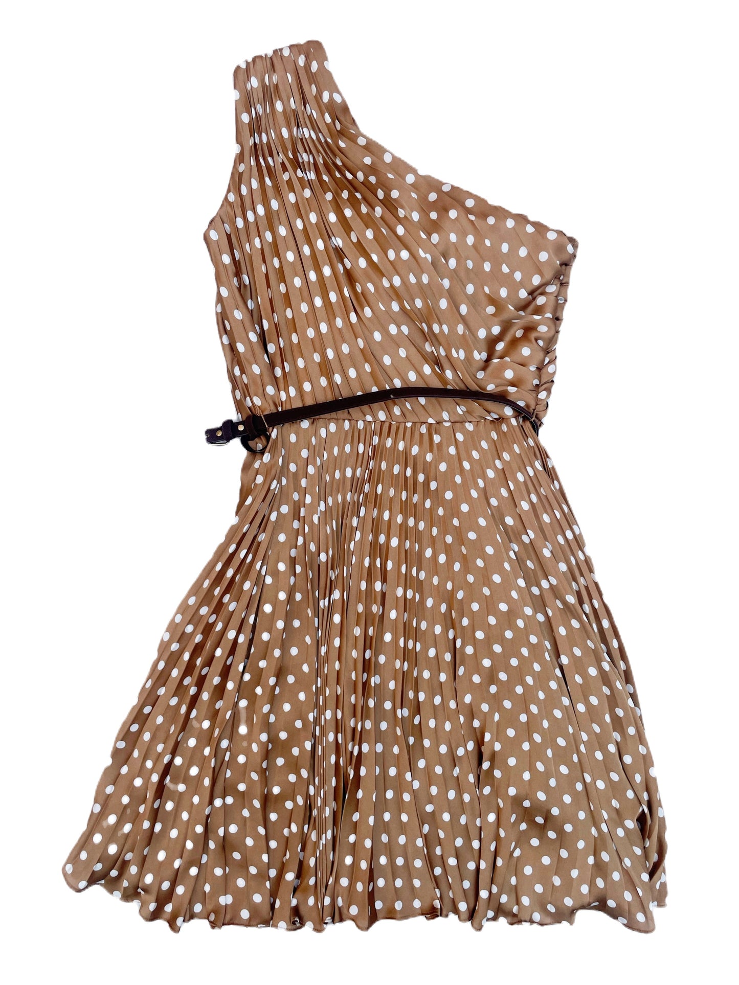 Adolfo Dominguez Silk Polka Dot Dress UK 10 image 0