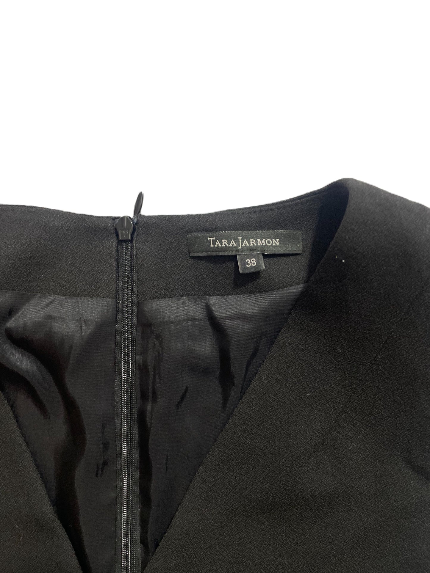 Tara Jarmon Black Shift Dress UK 10 image 2