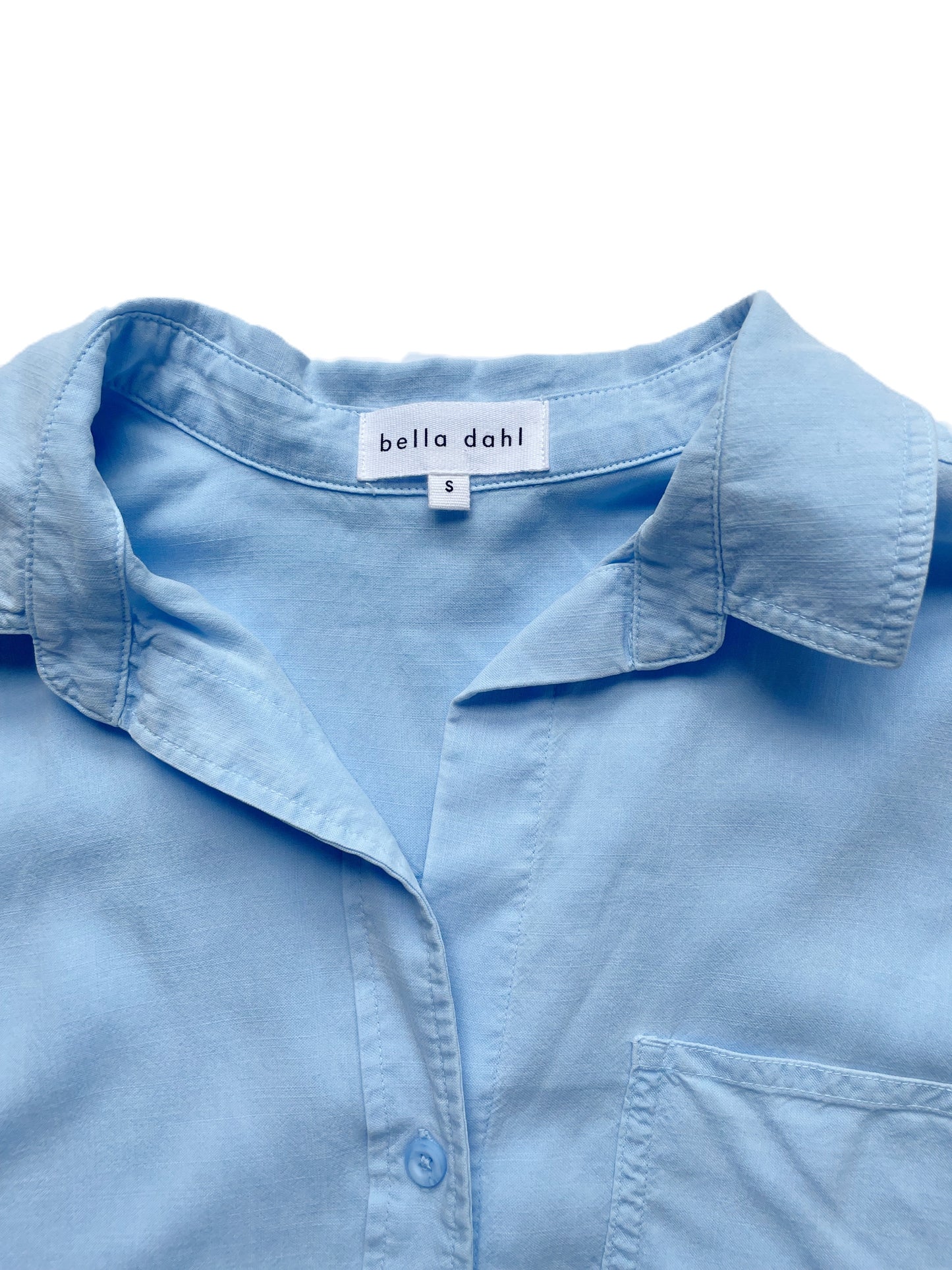 Bella Dahl Blue Shirt S image 2