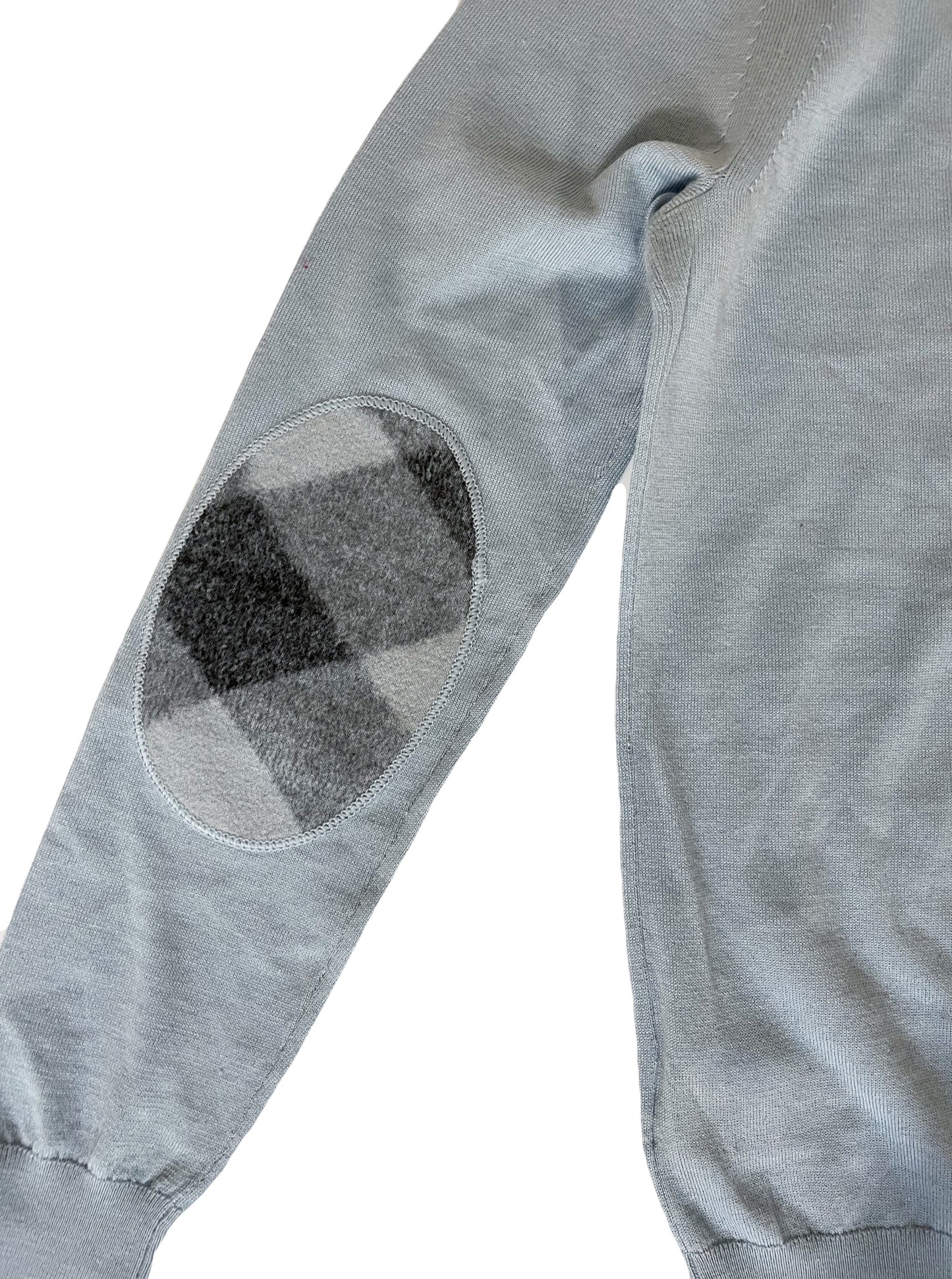 Burberry Light Blue Wool Top XS image 4