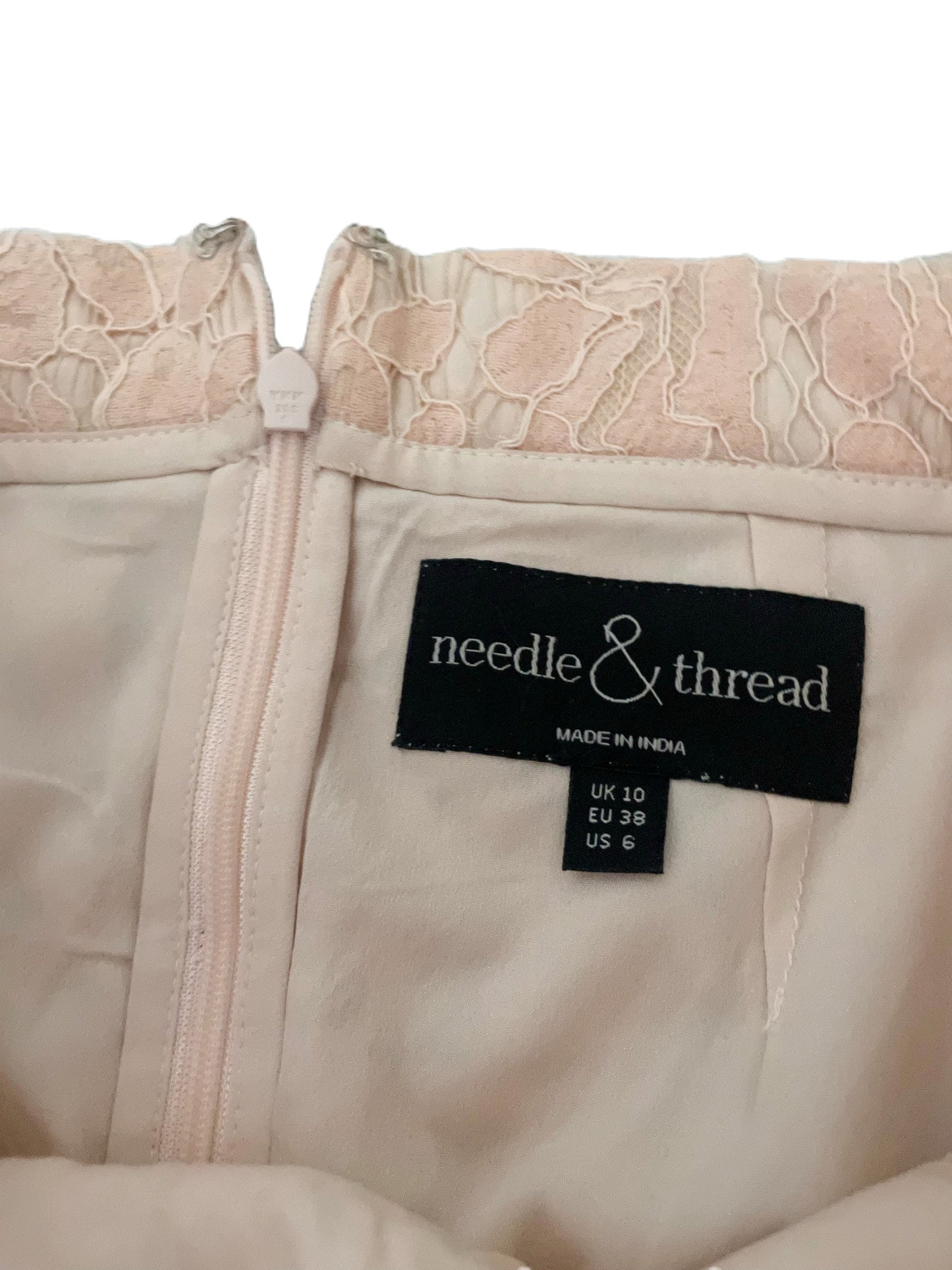 Needle and Thread Pink Lace Skirt UK 10 image 2