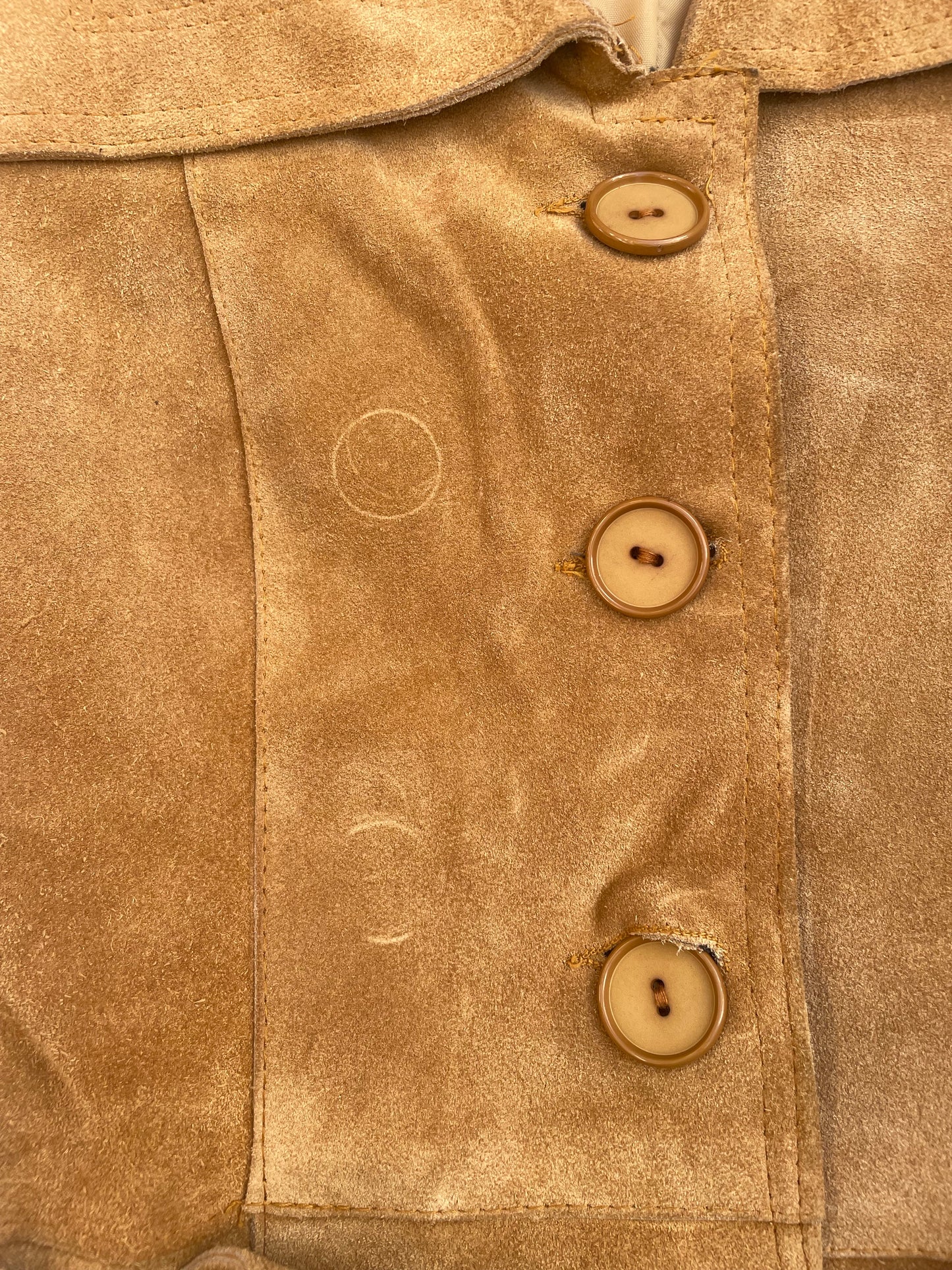 Vintage Suede Coat Dress XS/S image 5