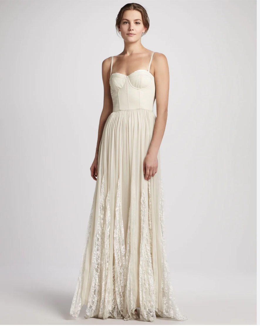 Alice+Olivia Wedding Dress UK 6 image 0