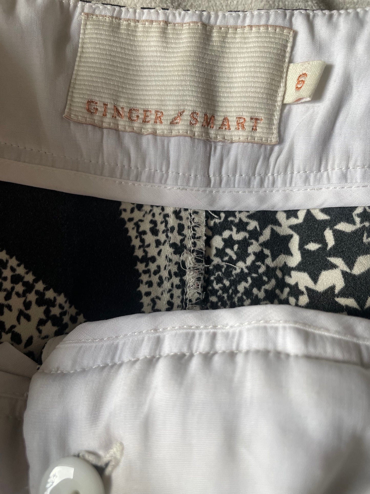 Ginger and Smart Print Shorts UK 6 image 2