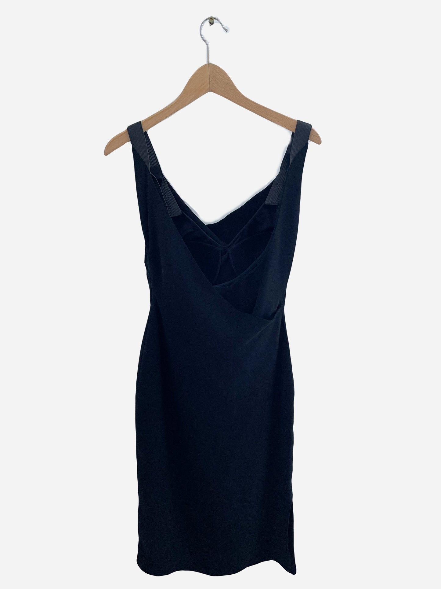 Vintage Gianni Versace Couture Black Evening Dress UK 6 image 1