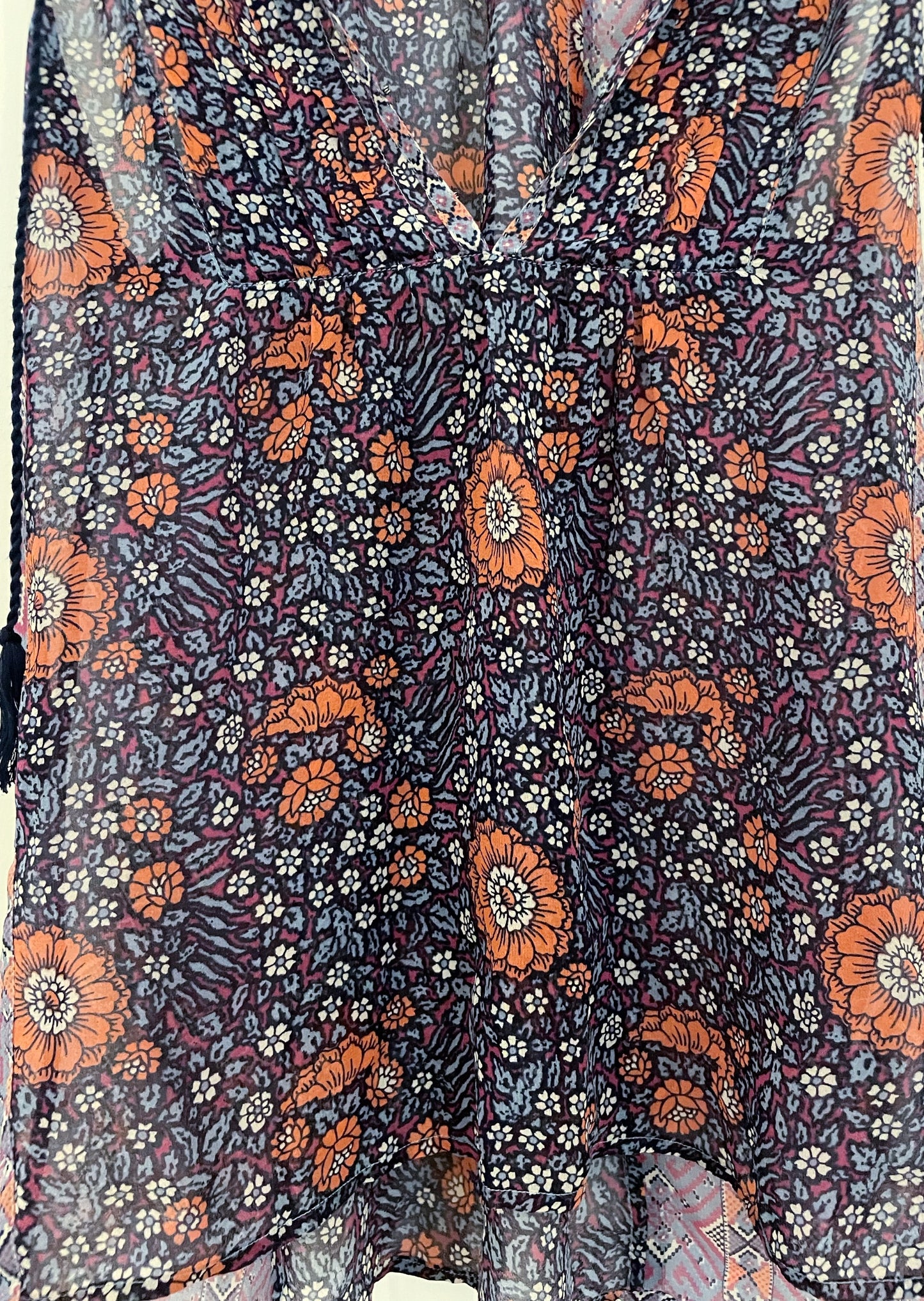 Joie Silk Print Top S image 3