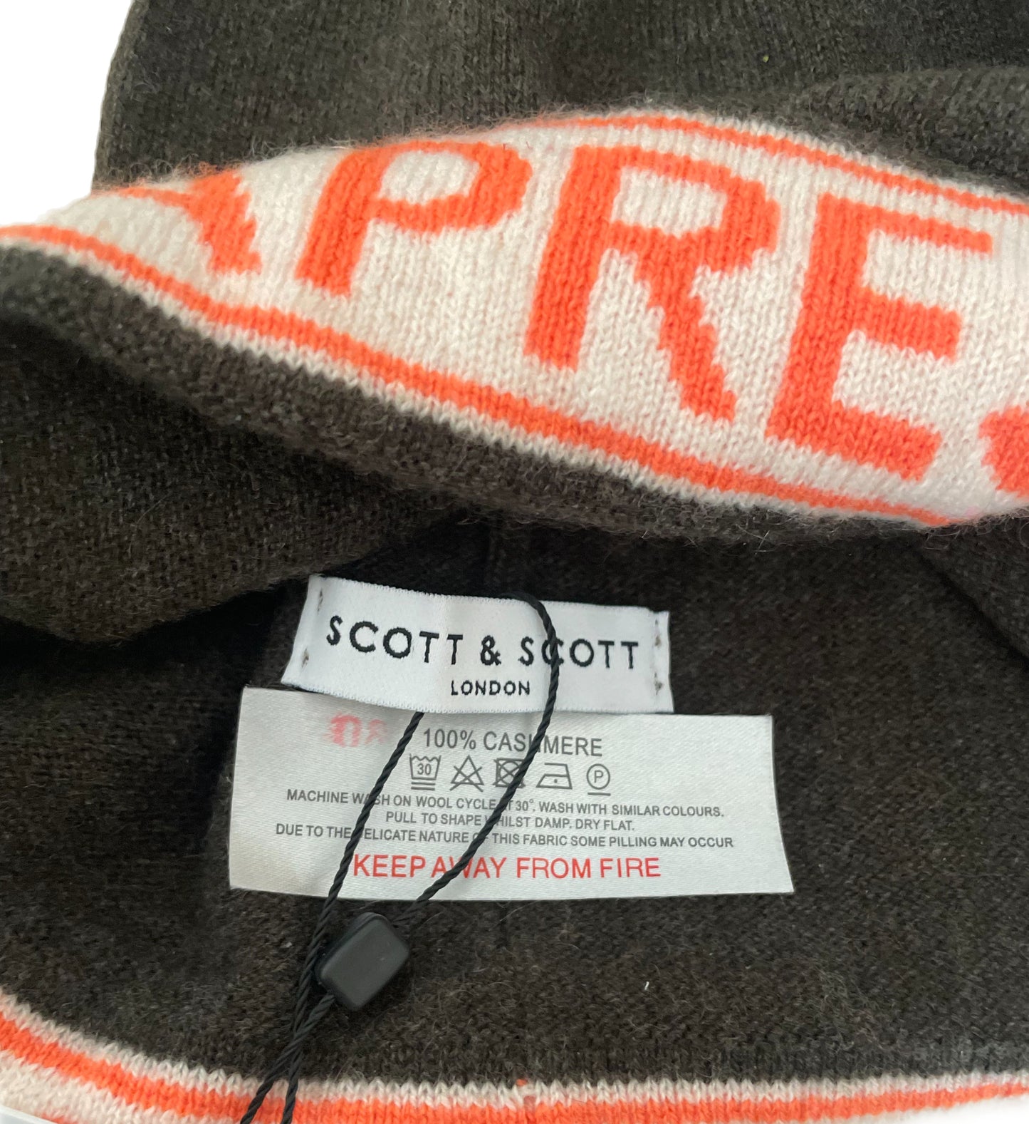 New With Tags Scott & Scott Cashmere Hat image 3