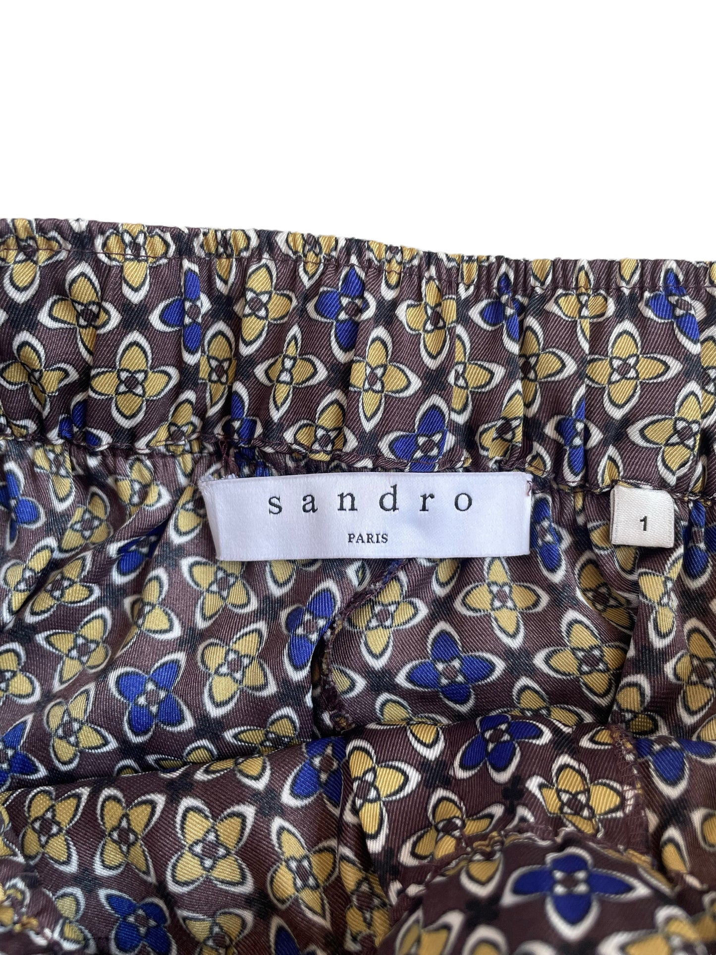 Sandro Printed Trousers S image 3