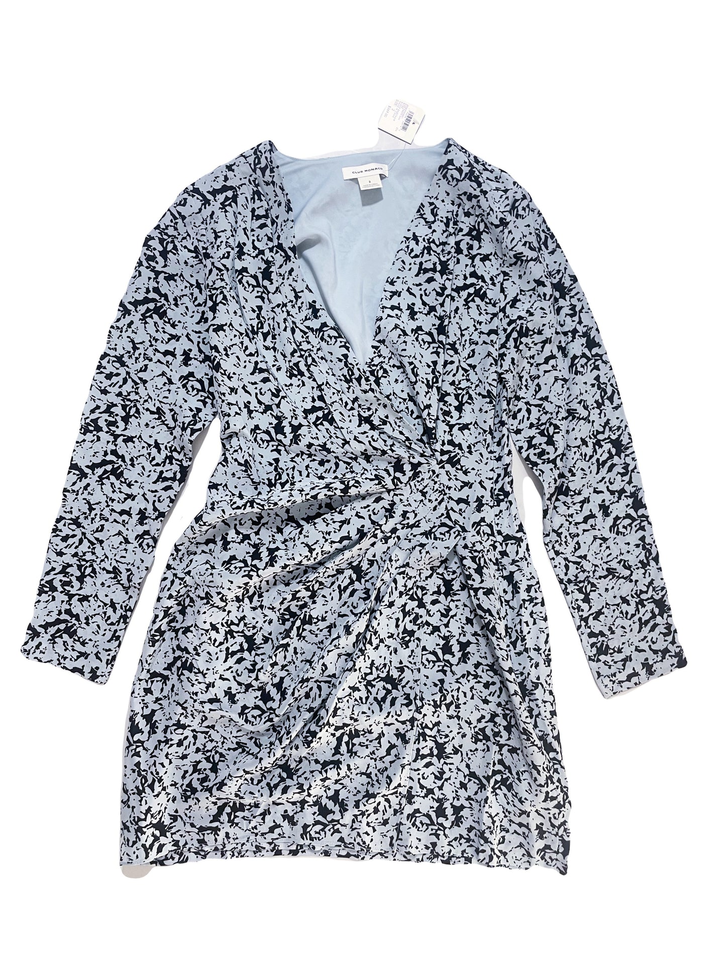 New With Tags Club Monaco Side Drape Mini Dress UK 6 image 1