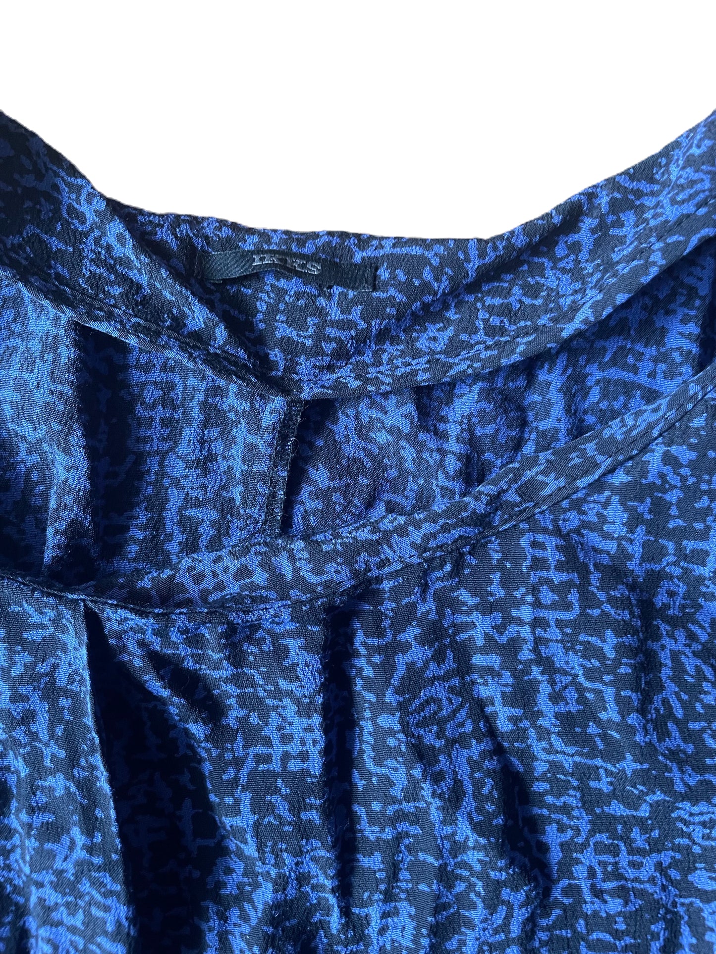 Ikks Printed Dress UK 14 image 3