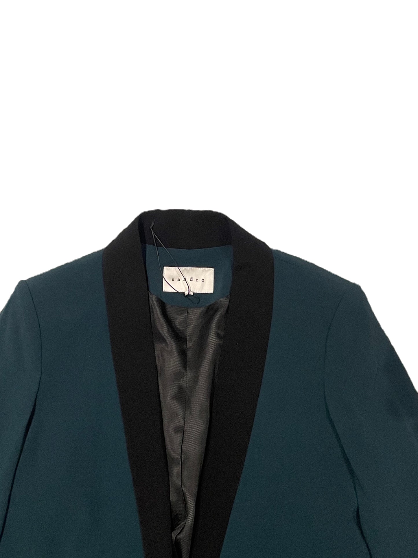 Sandro Teal Blazer UK 10 image 2