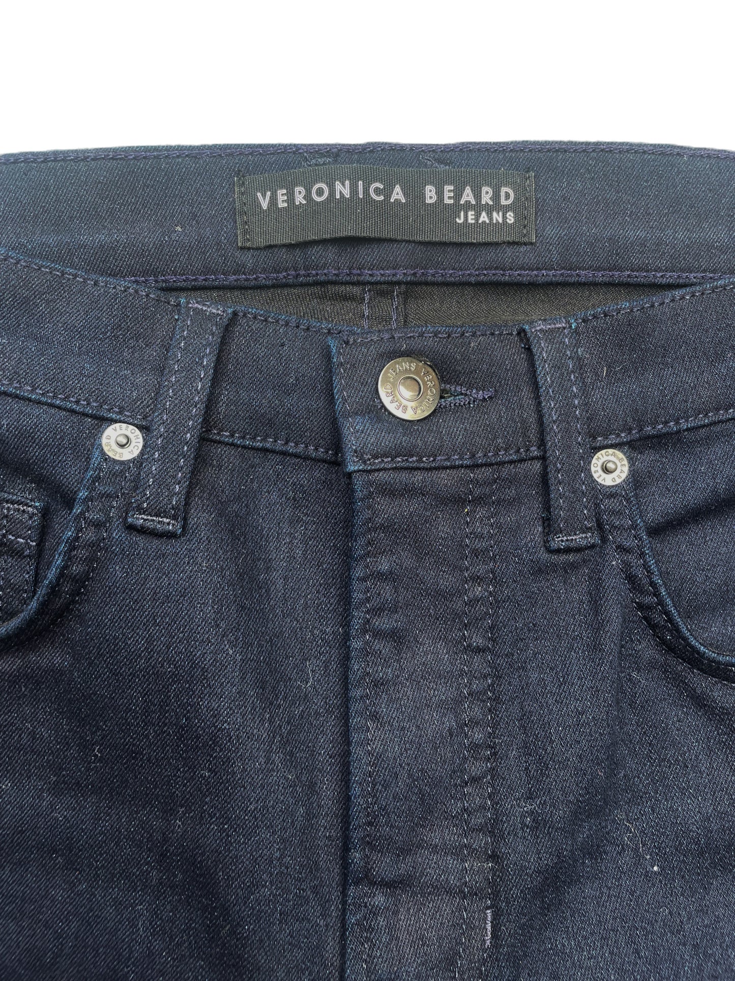 Veronica Beard Beverly Skinny Flare Jeans 28" image 3