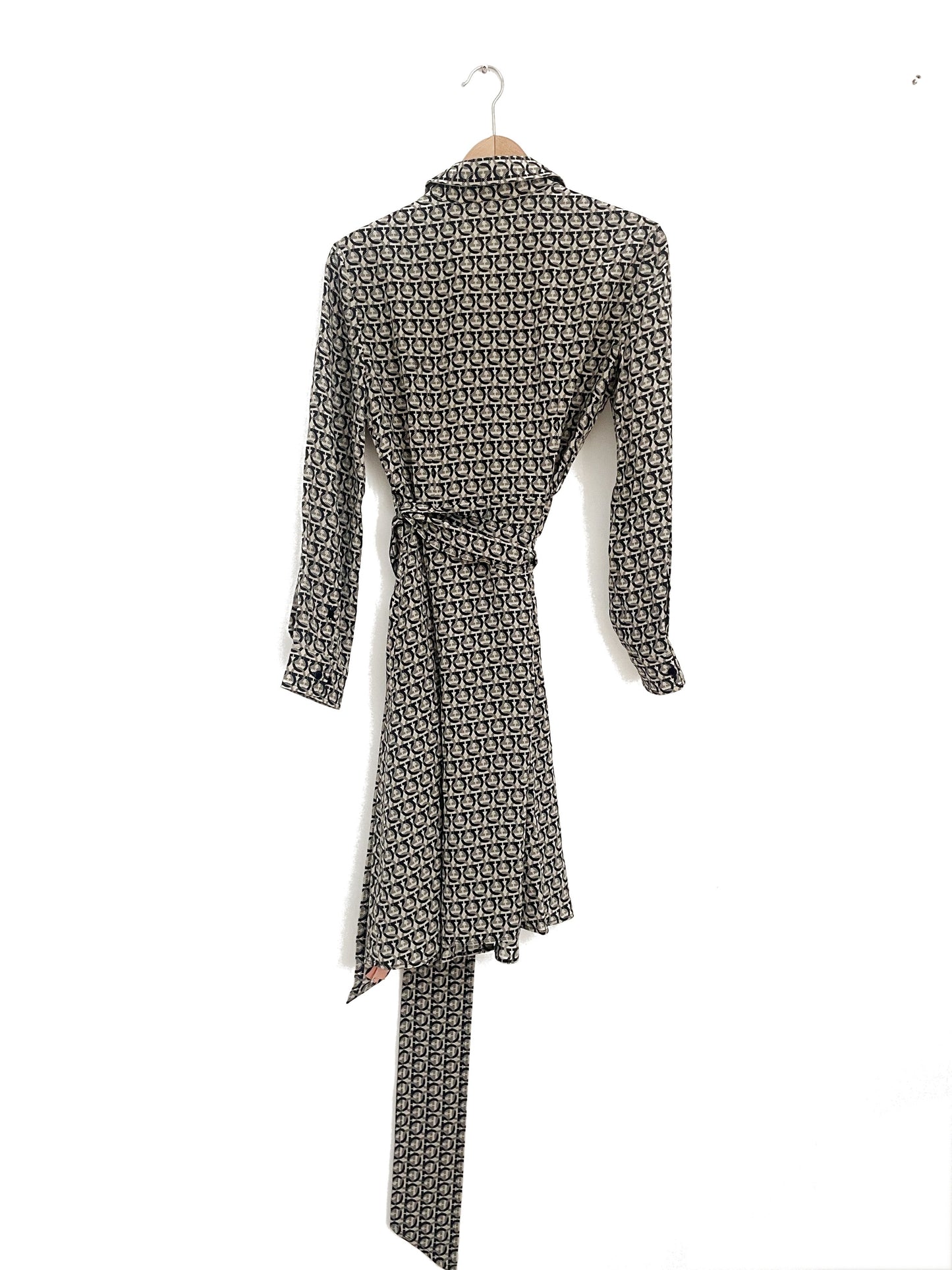 Salvatore Ferragamo Silk Printed Dress XS image 1