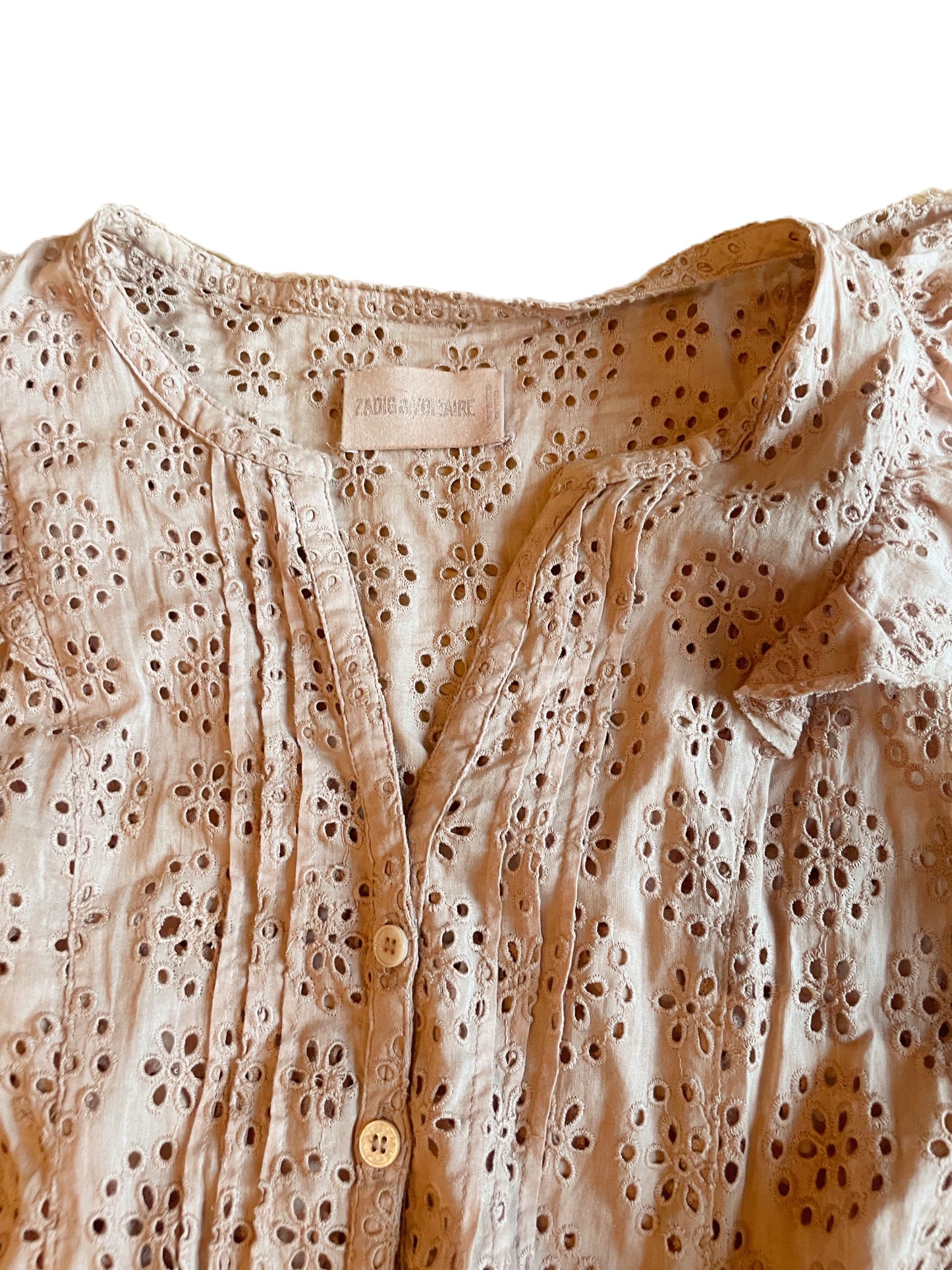 Zadig & Voltaire Eyelet Ruffle Dress L image 2