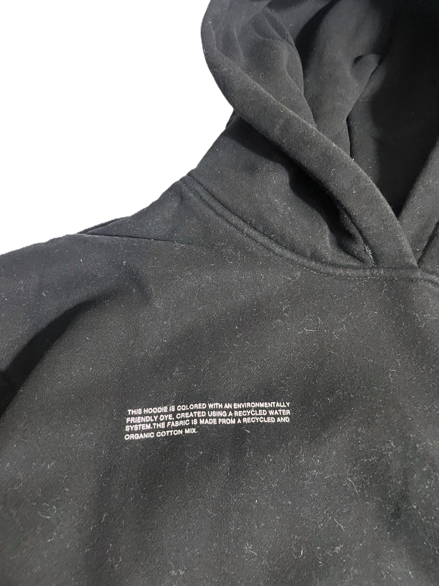 Pangaia 365 Black Hoodie  S image 2