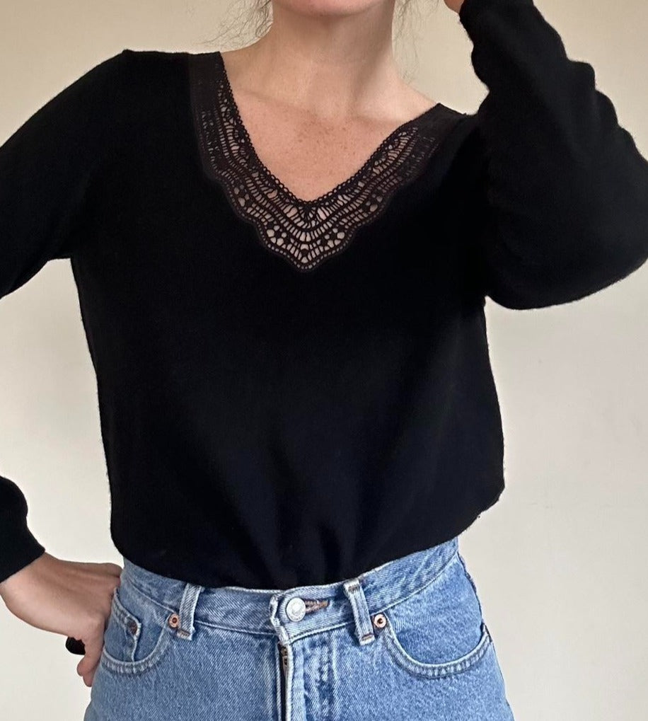 Sézane Wool & Cashmere Knit XS image 4