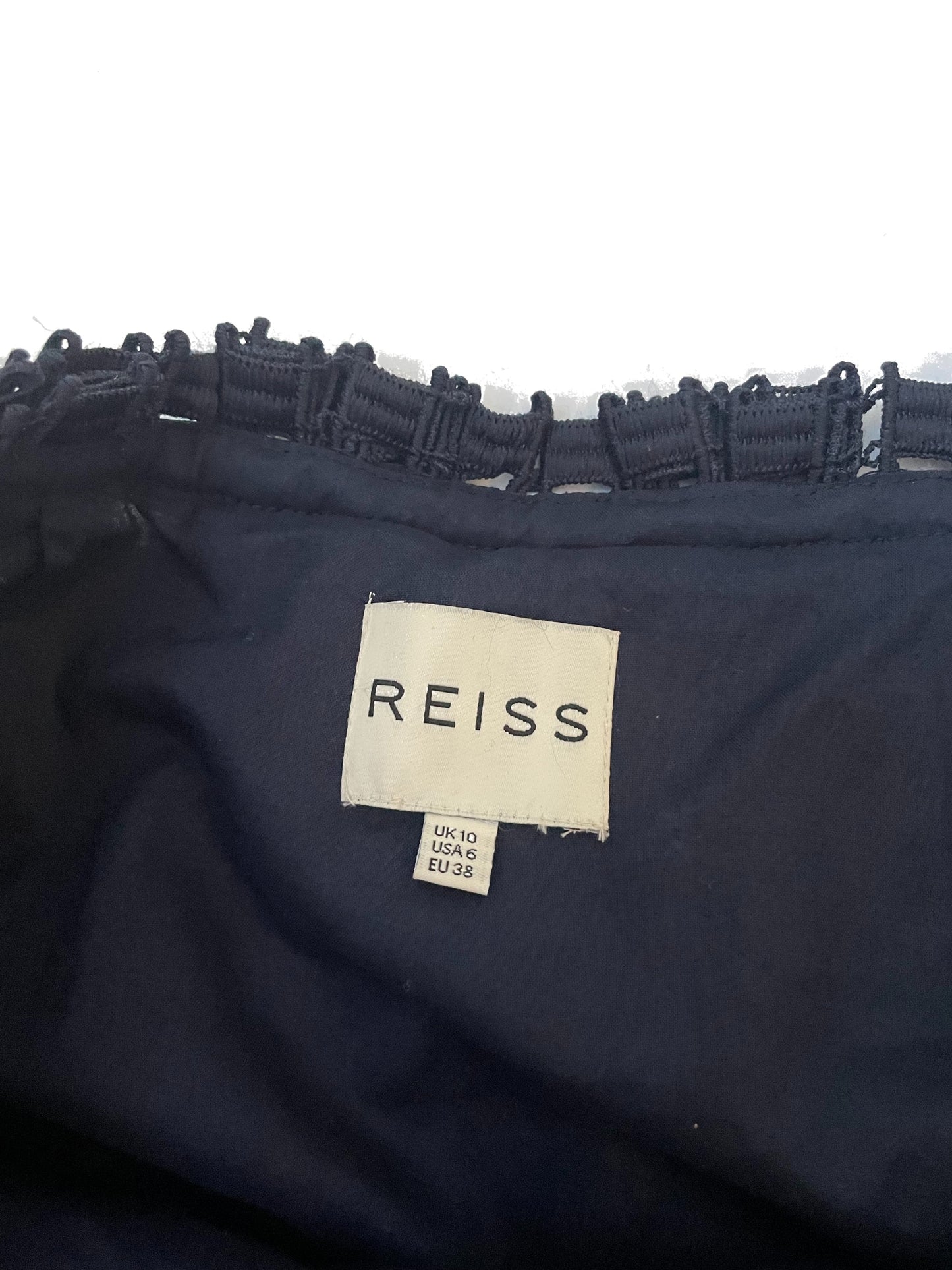 Reiss Navy Skirt UK 10 image 2