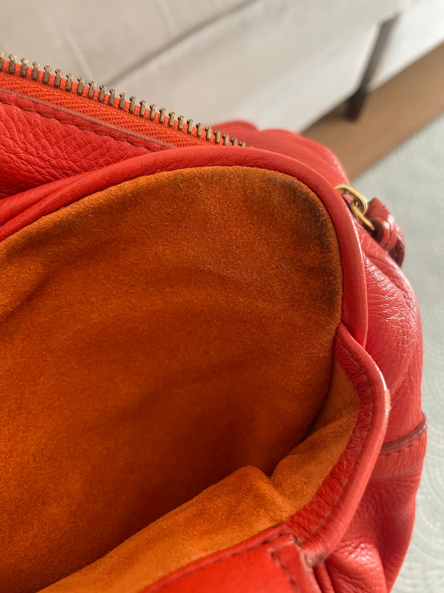 Mulberry Mabel Red Leather Bag image 7
