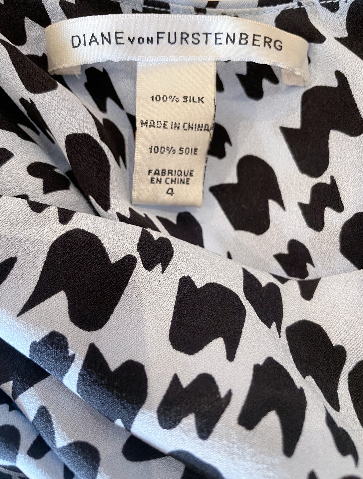 Diane Von Furstenberg One Shoulder Dress UK 8 image 2