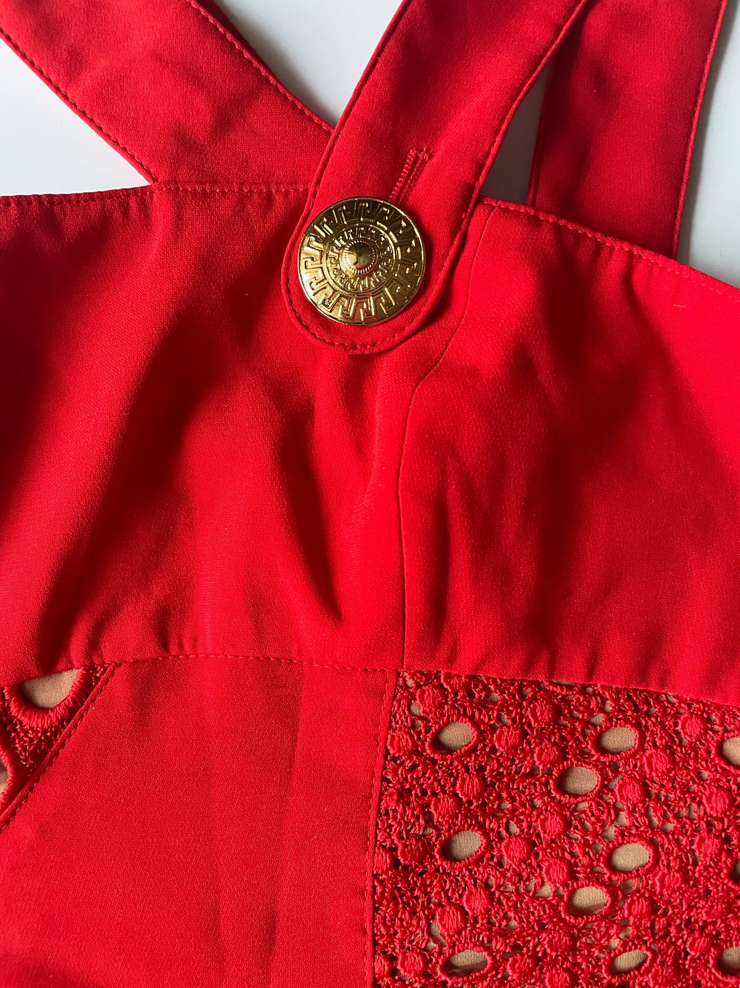 Versace x H&M Red Mini Dress UK 6 image 5