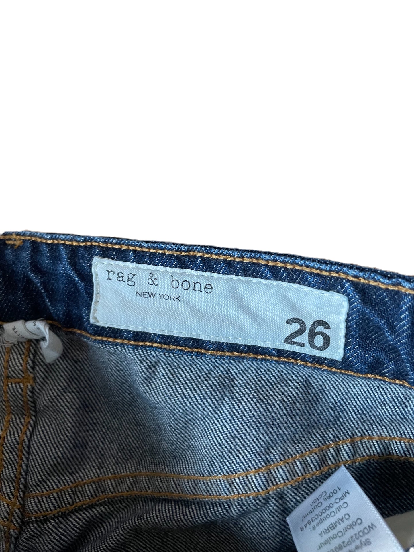 Rag & Bone Nina High Rise Jeans 26" image 2