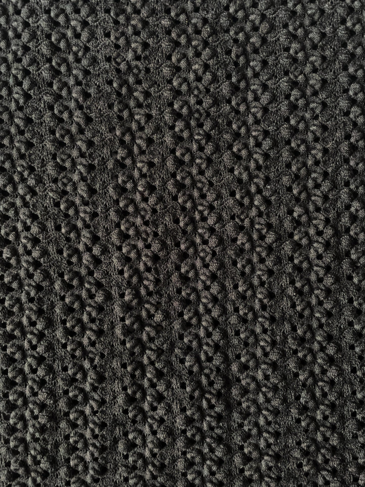 Maje Crochet Knit Turtle Neck Top M image 4