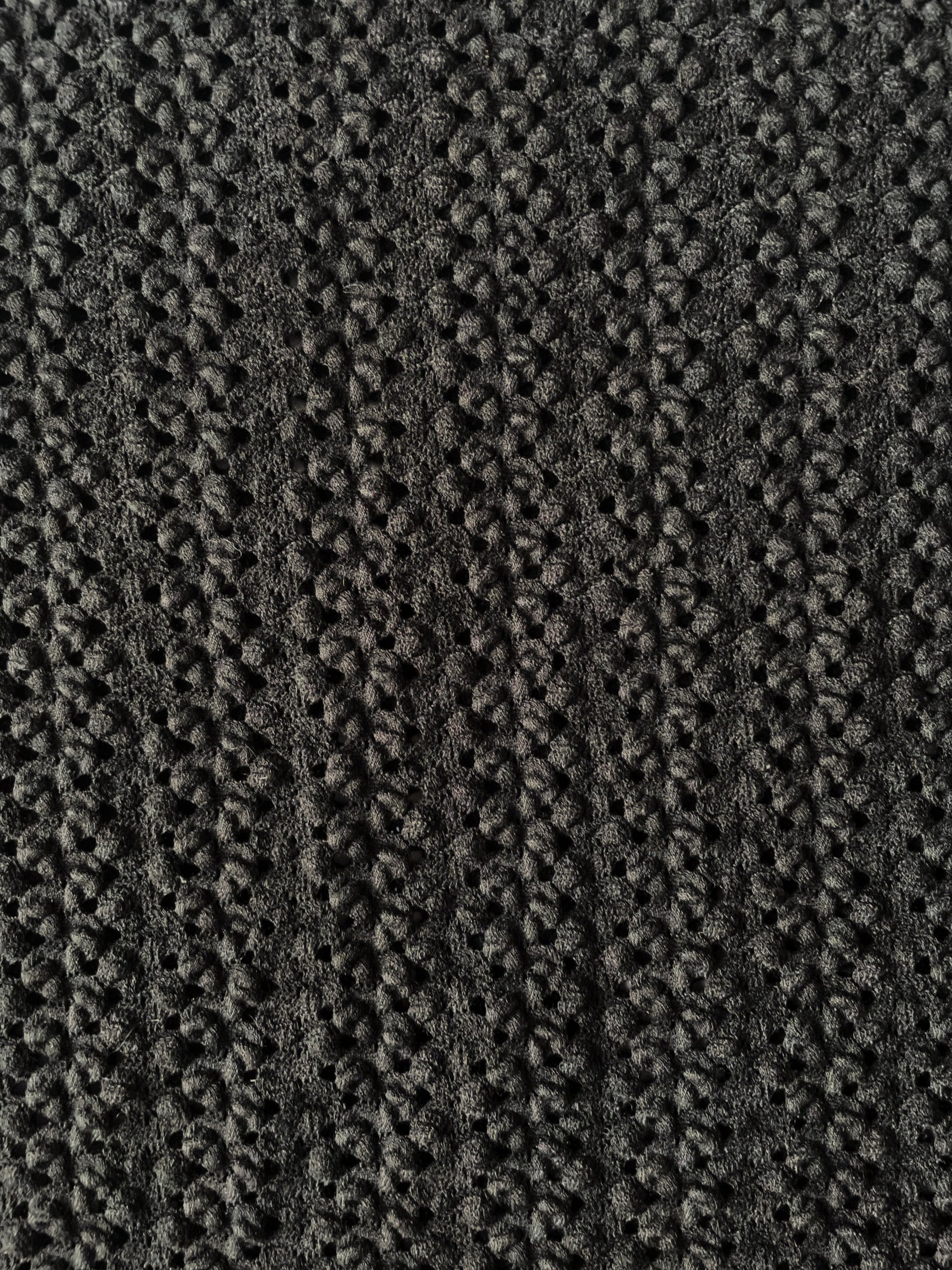 Maje Crochet Knit Turtle Neck Top M image 4