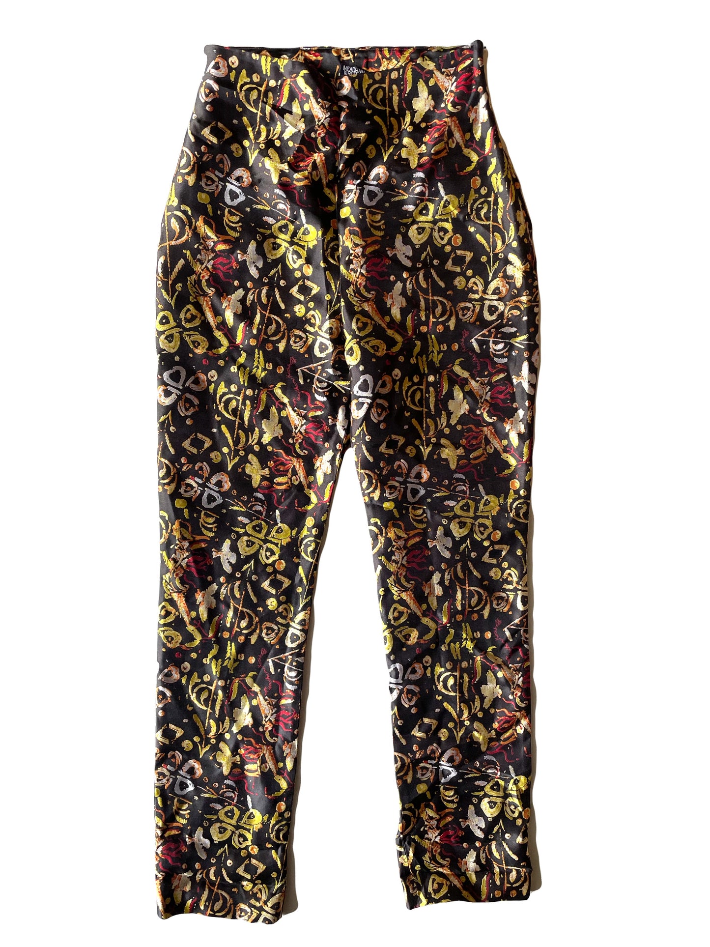 Meadham Kirchhoff Jacquard Trousers UK 10 image 0