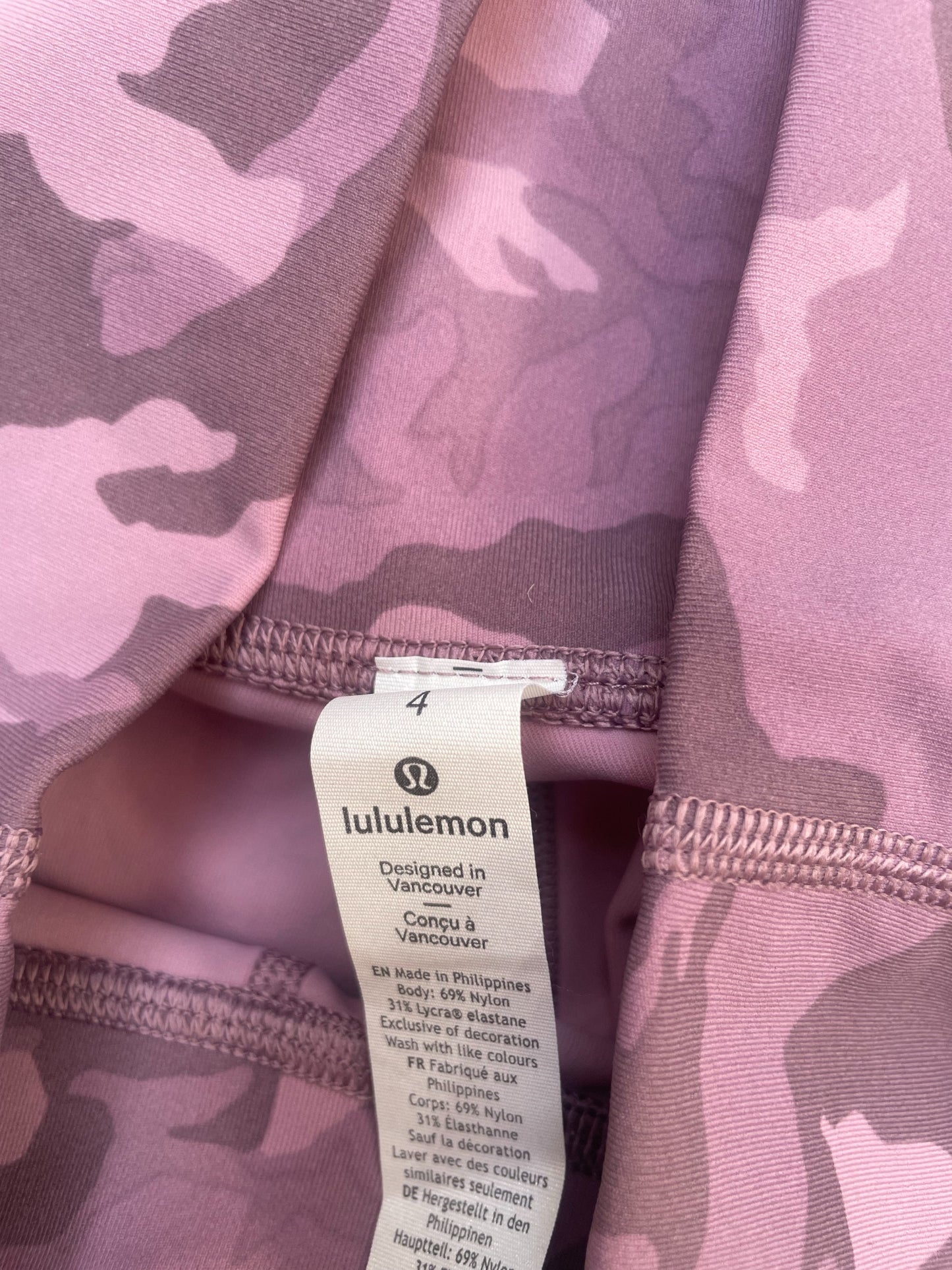 Lululemon Army Sports Top and Leggings Set UK 8-10 image 3