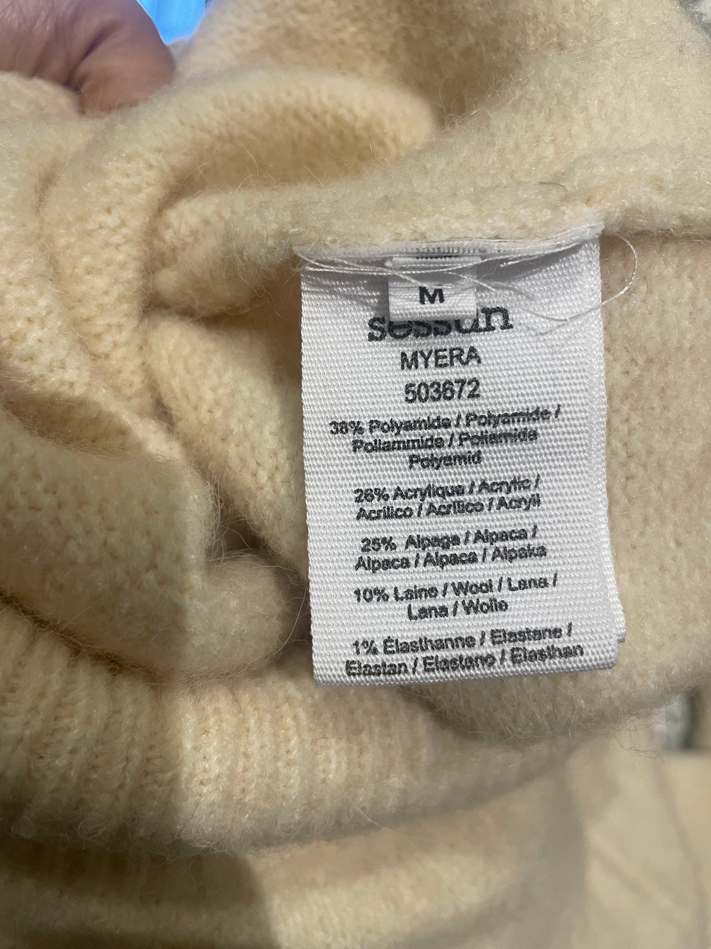 Sessun Myera V-Neck Jumper M image 3