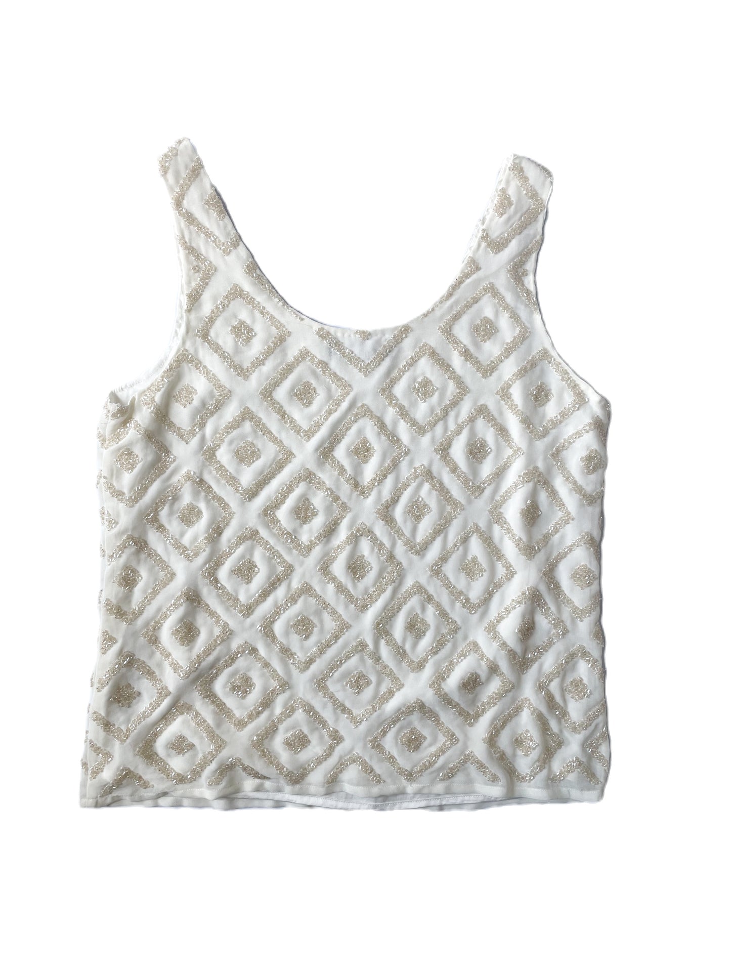 Selected Femme Beaded Top UK 6 image 0