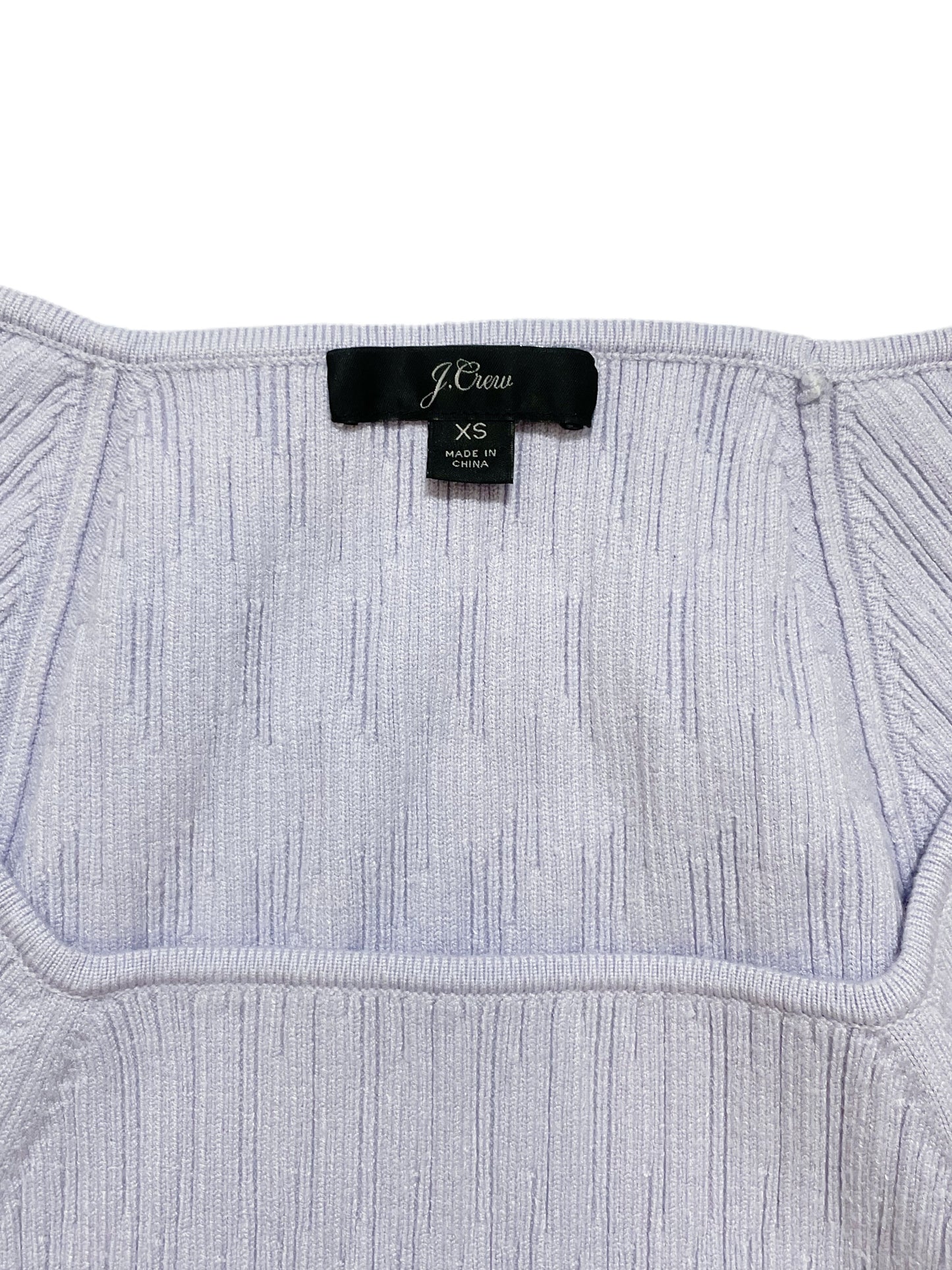 J.Crew Ribbed Top XS image 2