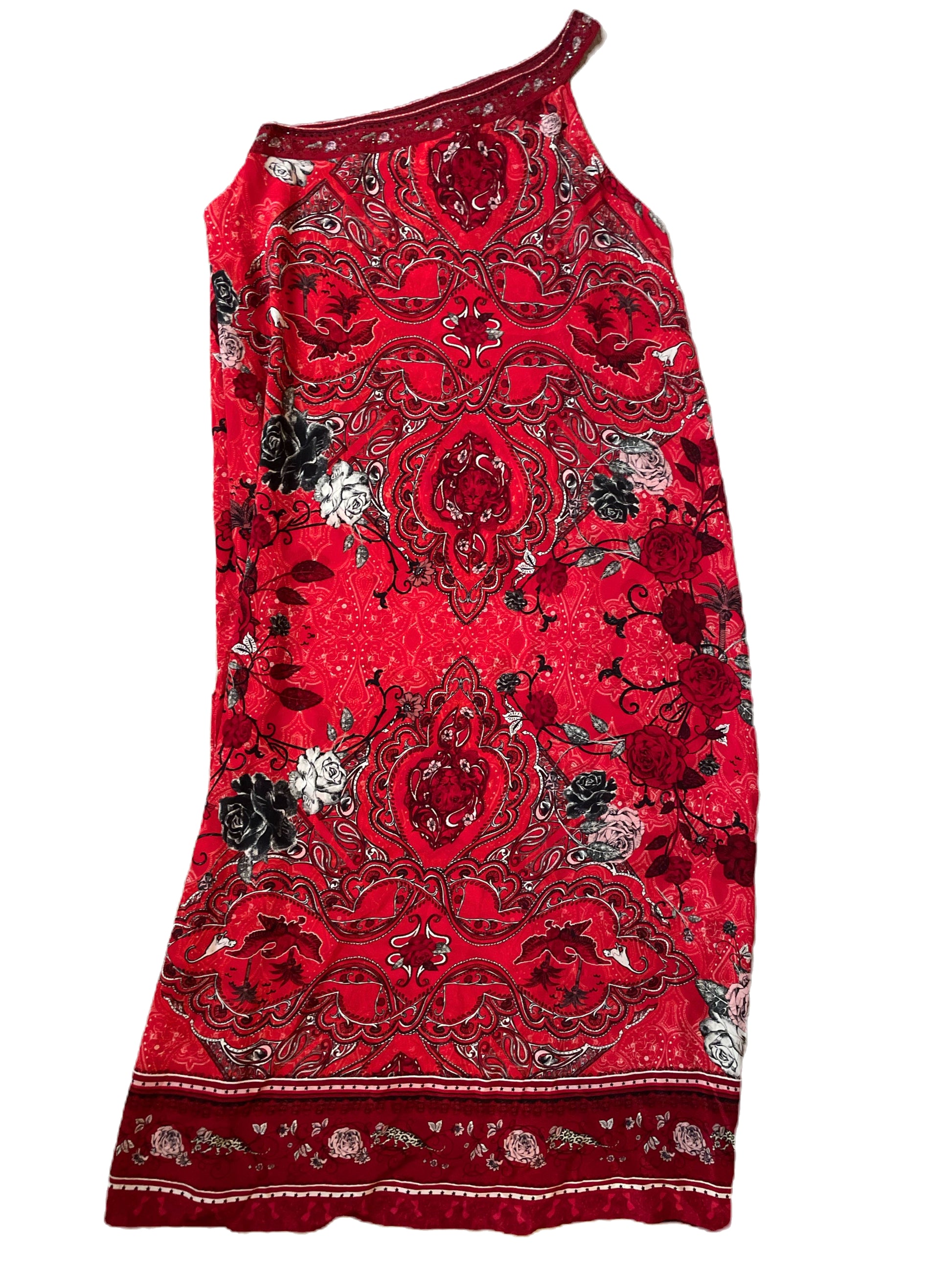 Camilla One Shoulder Kaftan With Neckband S/M image 3