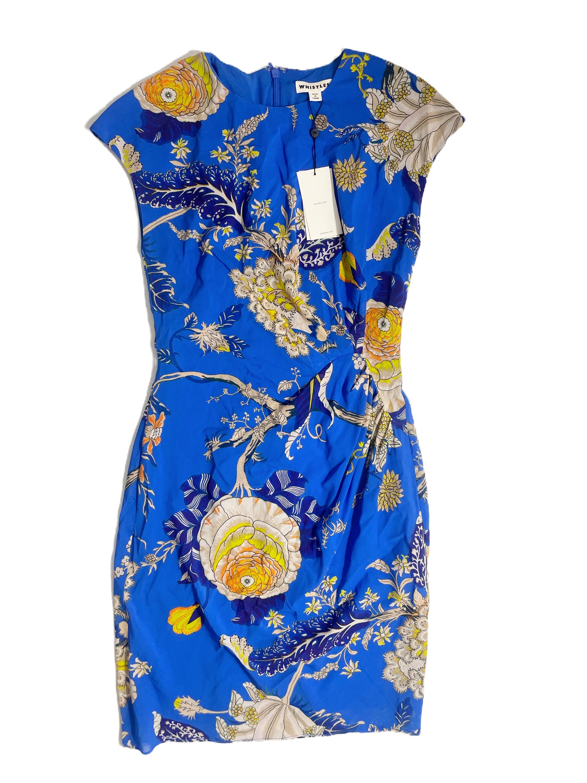 New With Tags Whistles Silk Print Dress UK 8 image 1