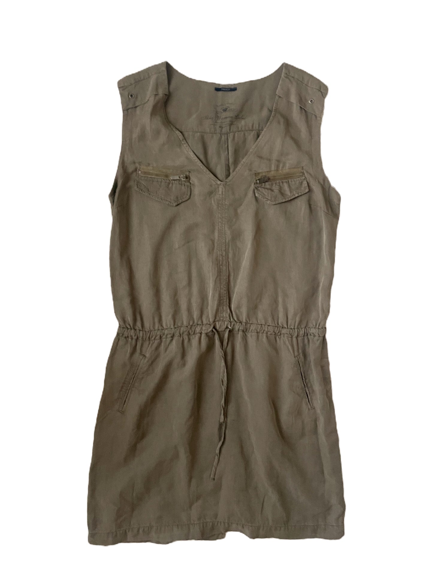 Ikks Khaki Dress UK 14 image 0