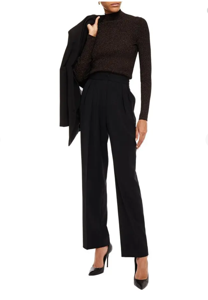 New With Tags Maje Metallic Knit M image 1